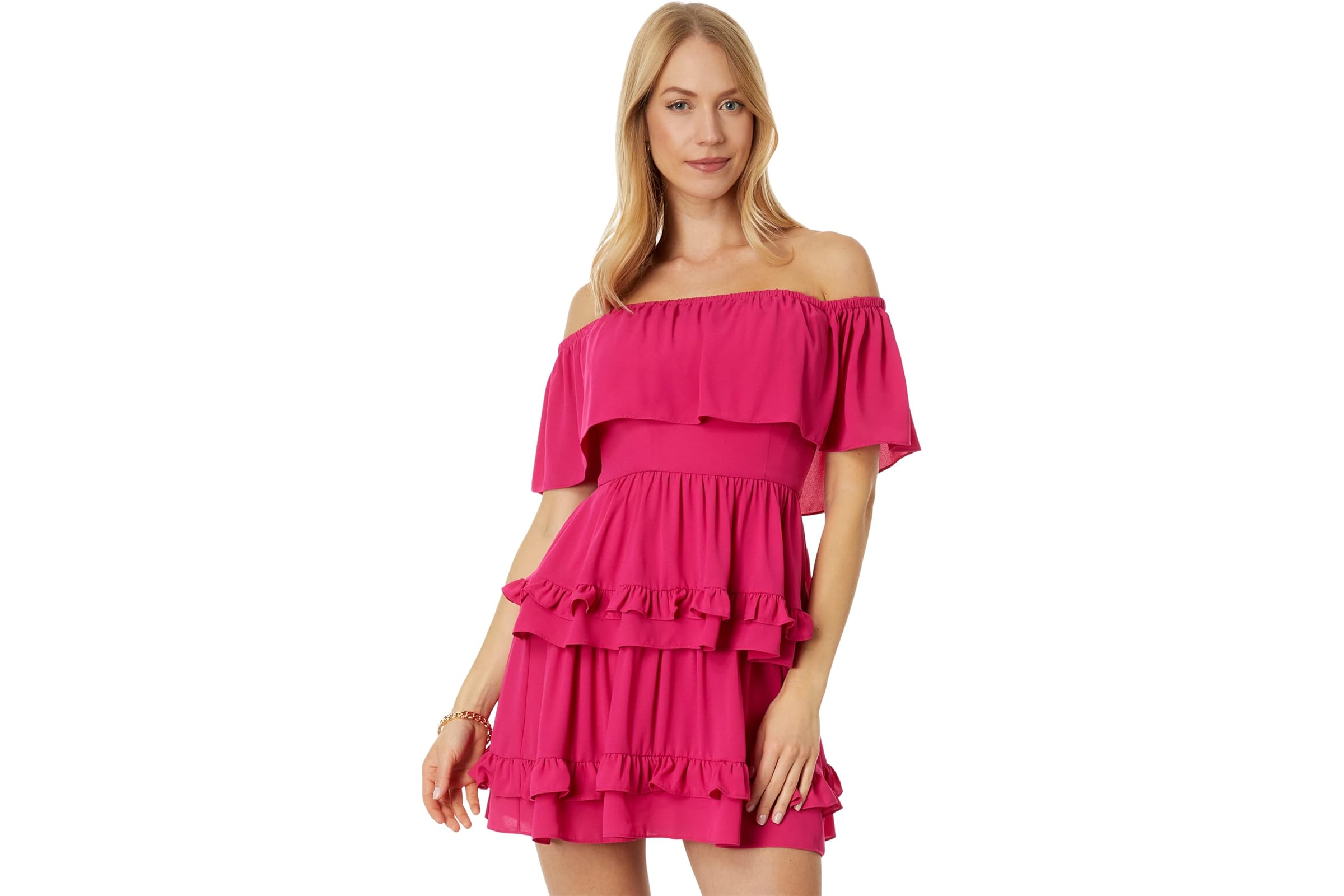 BCBGMAXAZRIA Off-the-Shoulder Cocktail Dress 50490₽