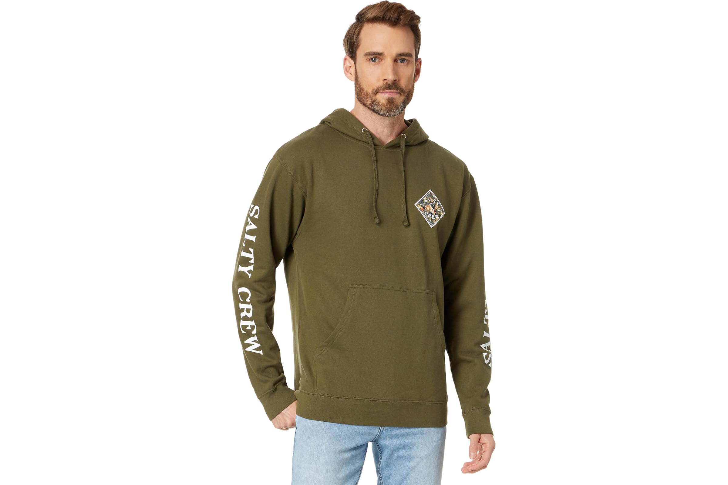 Мужская толстовка Salty Crew Tippet Shores Fill Pullover Fleece Hoodie 8390₽