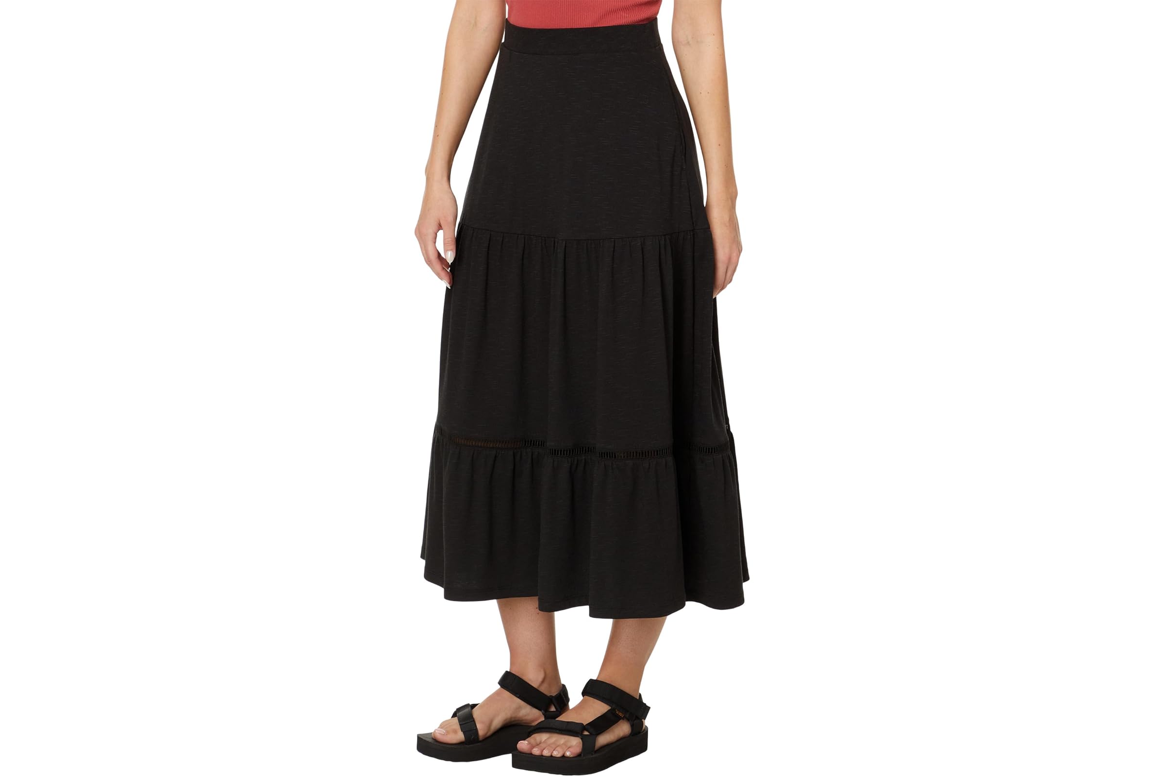 Toad-Co Marigold Tiered Midi Skirt