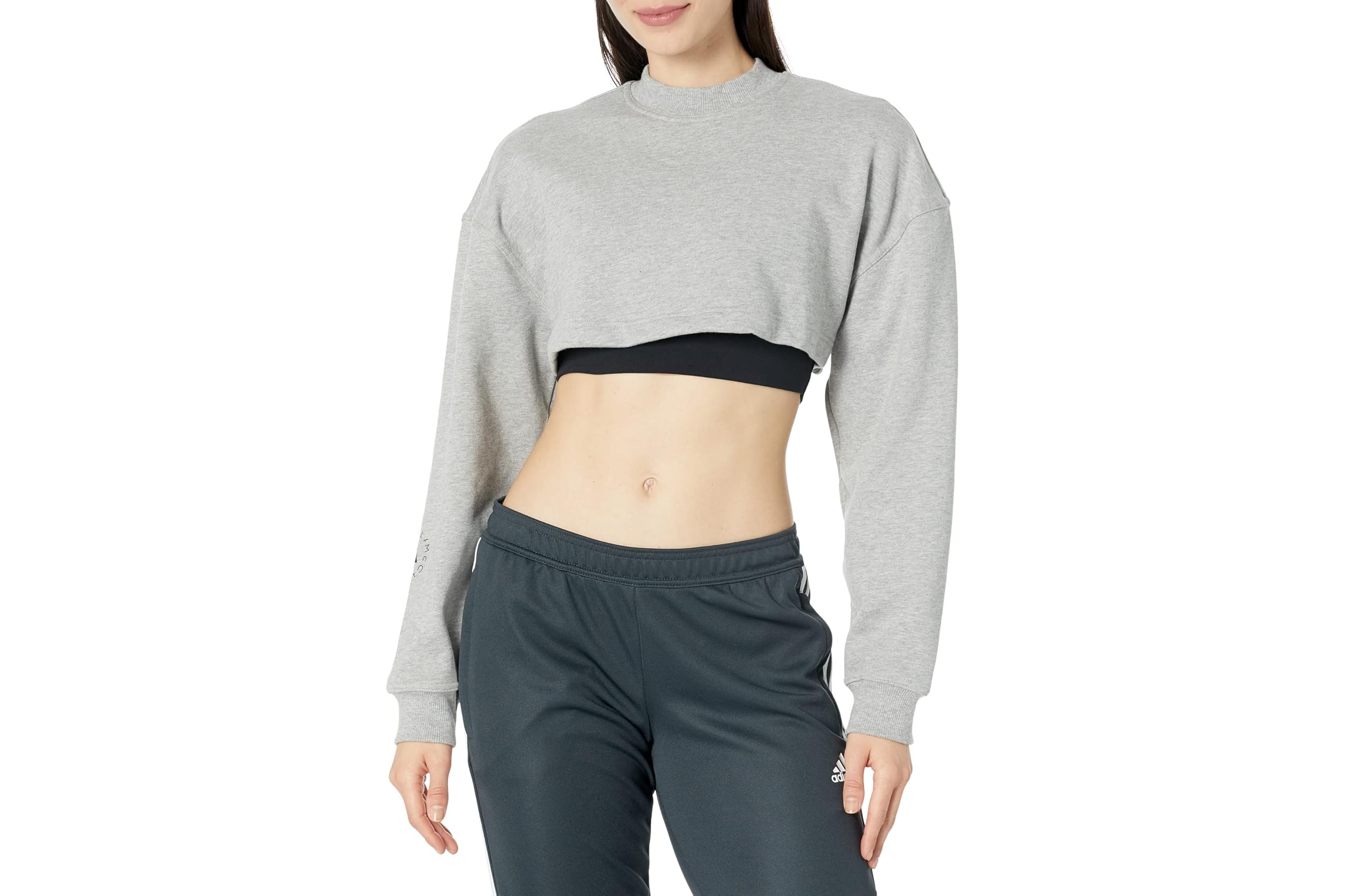 adidas by Stella McCartney TrueCasuals Cropped Sportswear Sweatshirt HR9173 10890₽