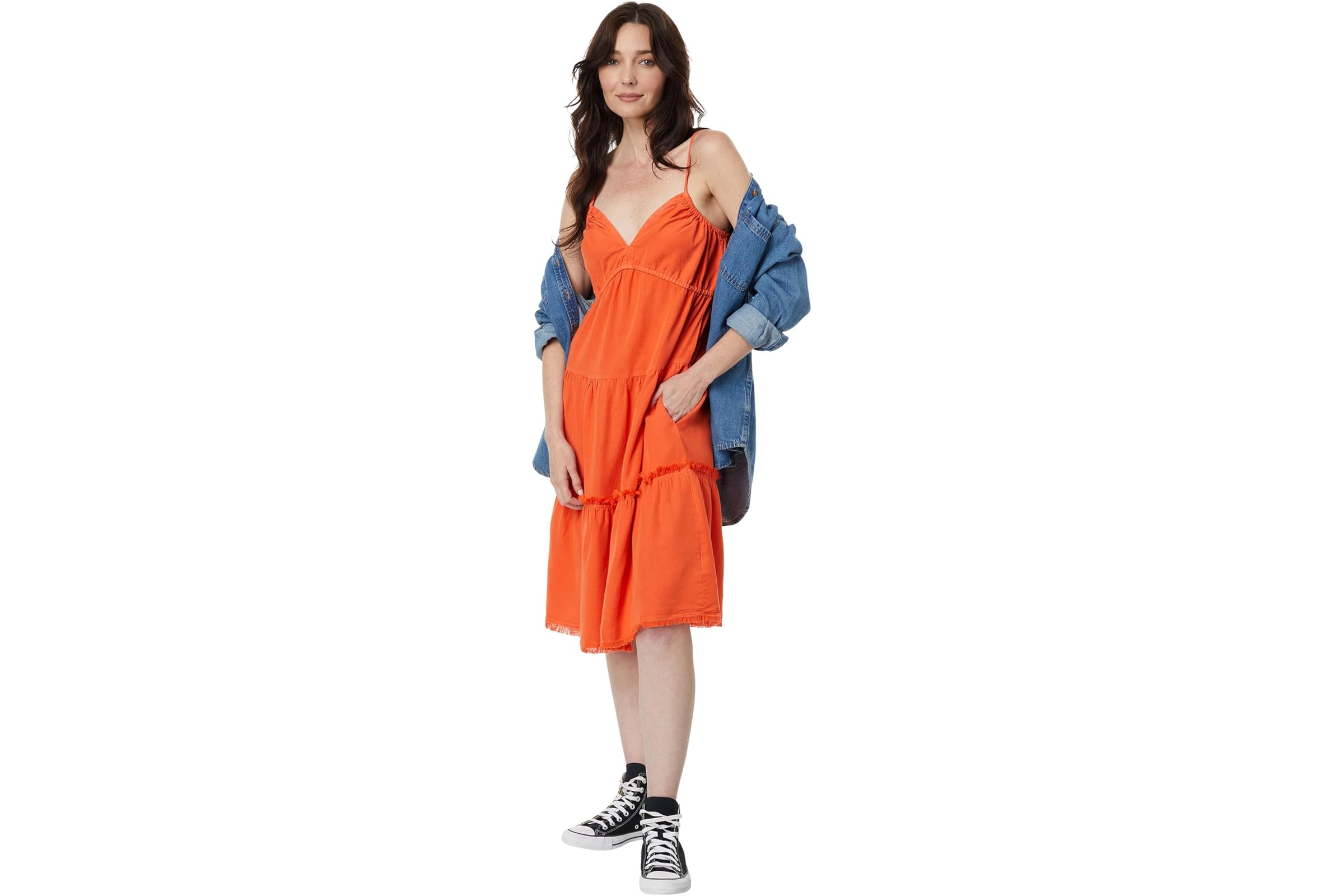 KUT from the Kloth Zaniah - Short Dress w/ Side Pockets