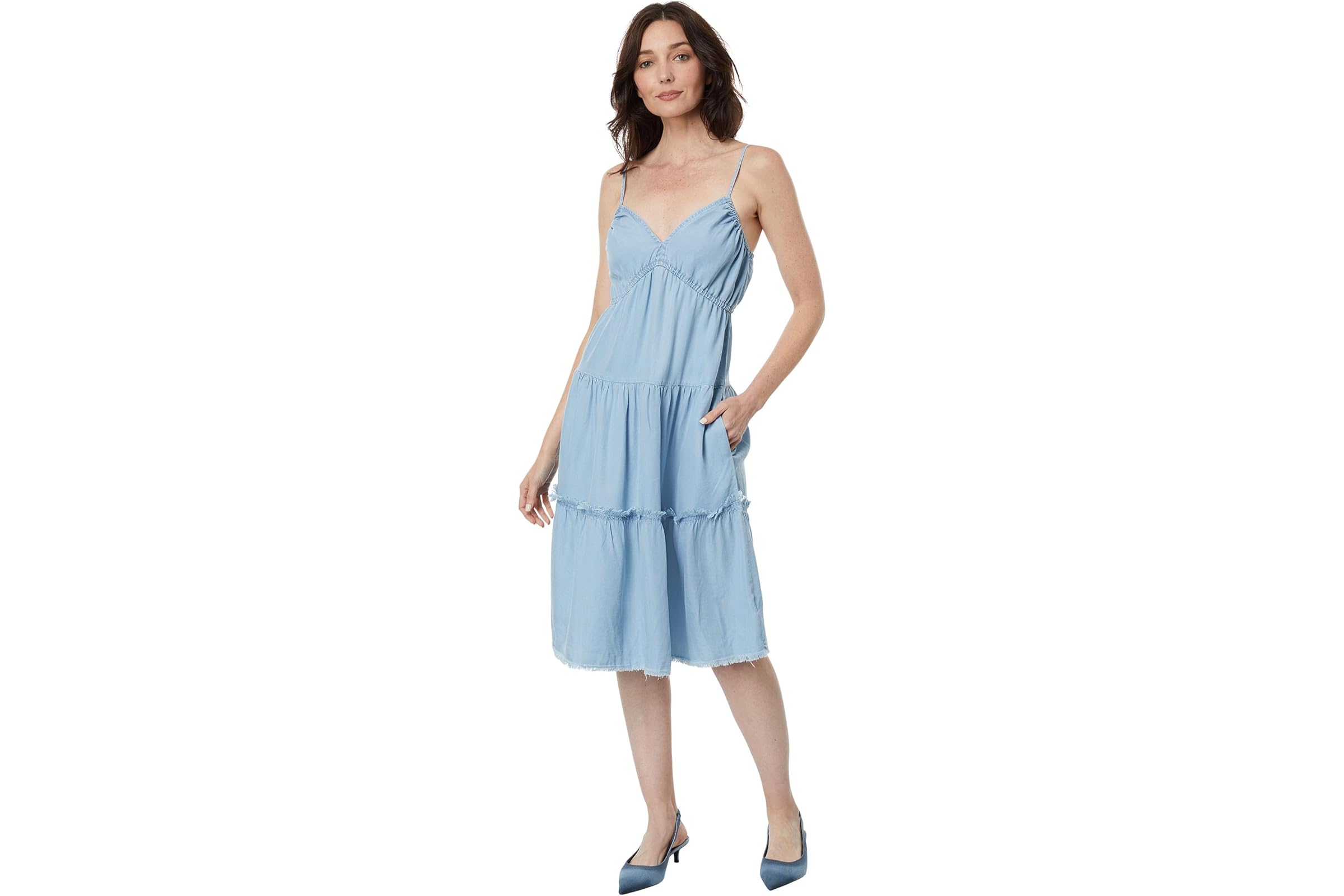 KUT from the Kloth Zaniah - Short Dress w/ Side Pockets