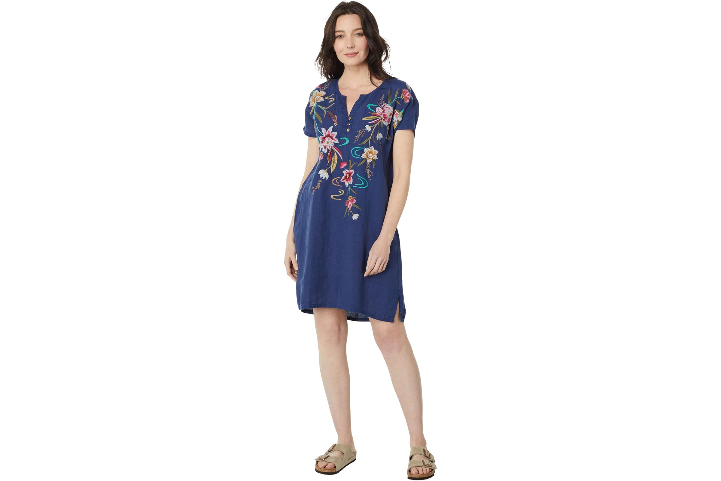 Johnny Was Maisie Easy Button Tunic Dress