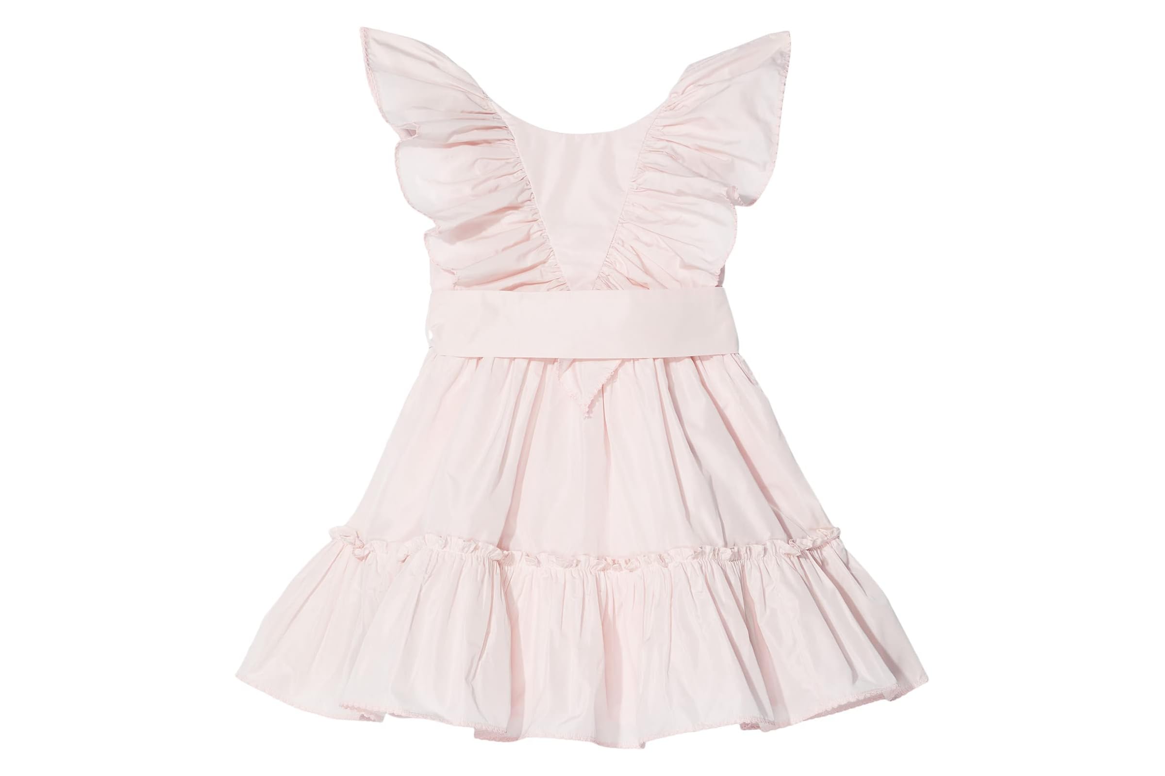 Платье Stella McCartney Kids Dress with Ruffles and Belt (Toddler/Little Kids/Big Kids)