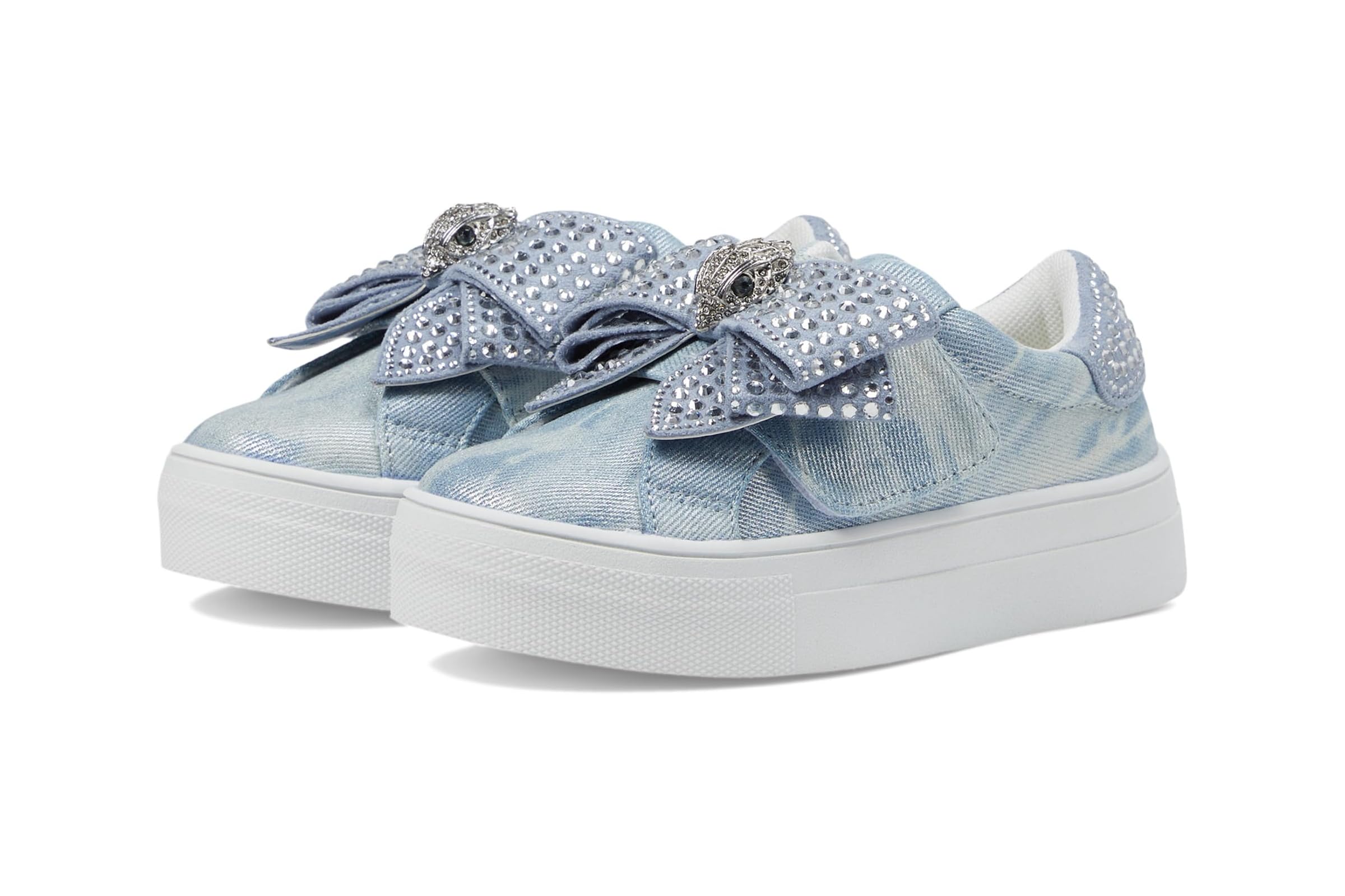 Женские кроссовки Kurt Geiger London Kids Mini Laney Bow (Little Kid/Big Kid)