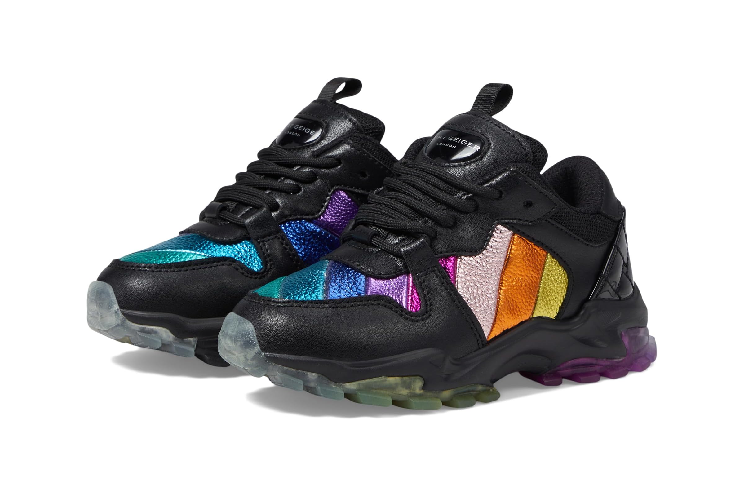 Женские кроссовки Kurt Geiger London Kids Mini Lettie Eagle (Little Kid/Big Kid)