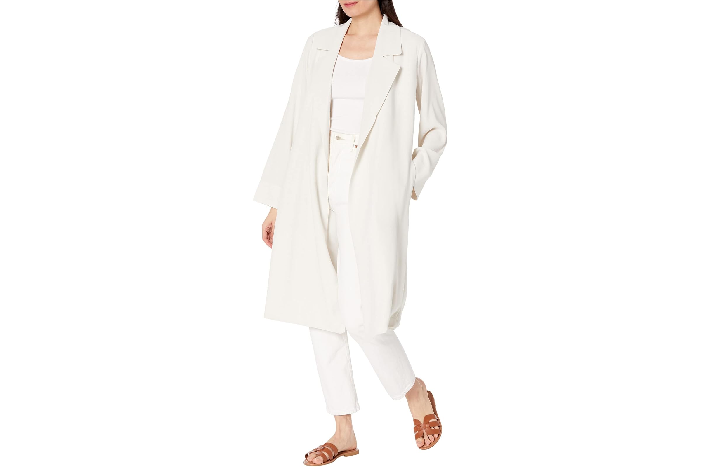 Eileen Fisher Calf Length Trench Coat 63990₽