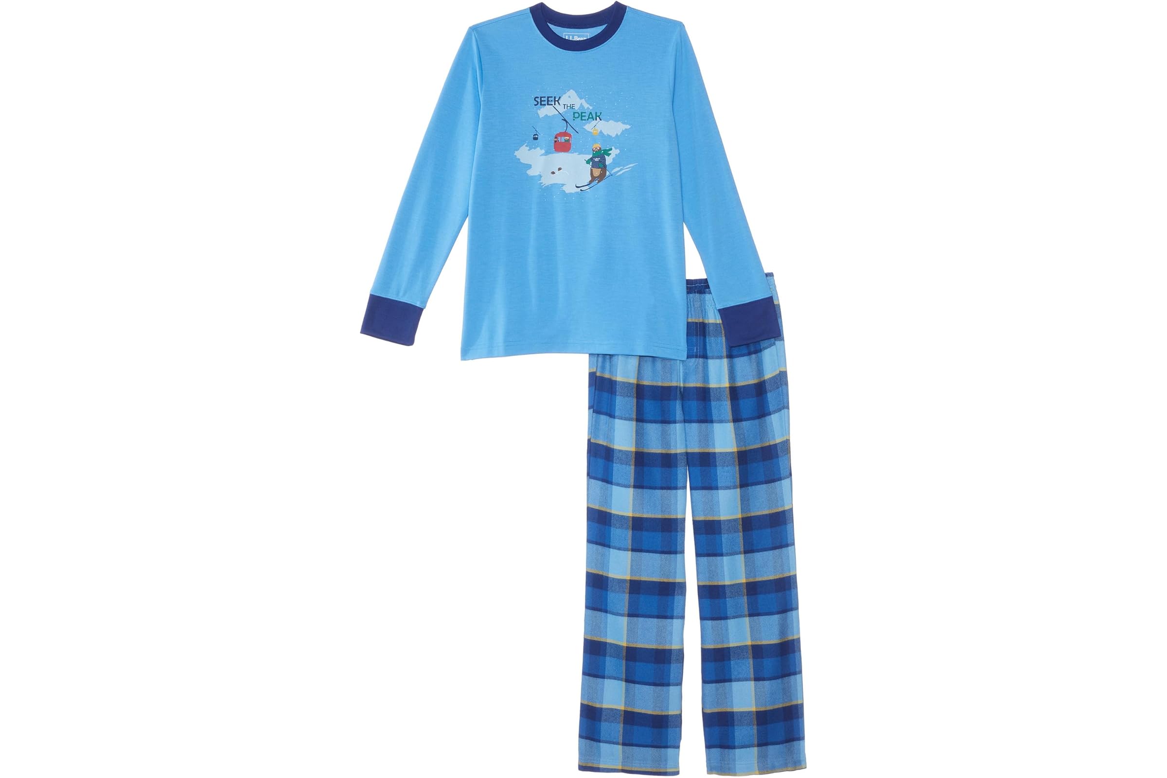 LLBean Flannel Pajamas Big Kids 5190₽