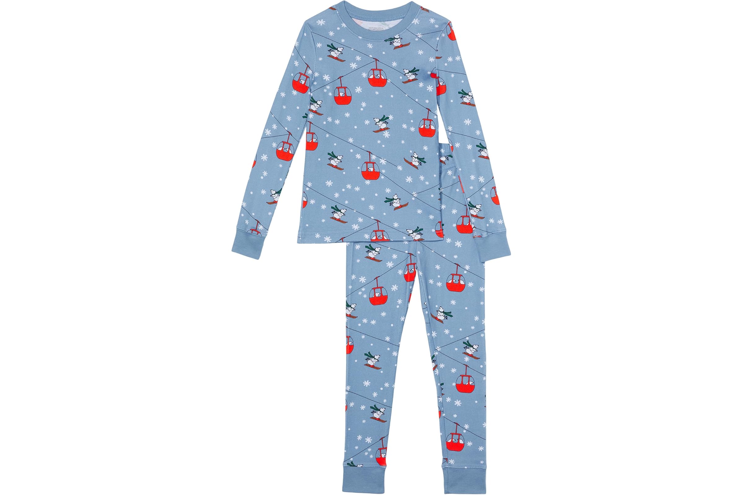 Пижама L.L.Bean Organic Cotton Fitted Pajamas (Big Kids)