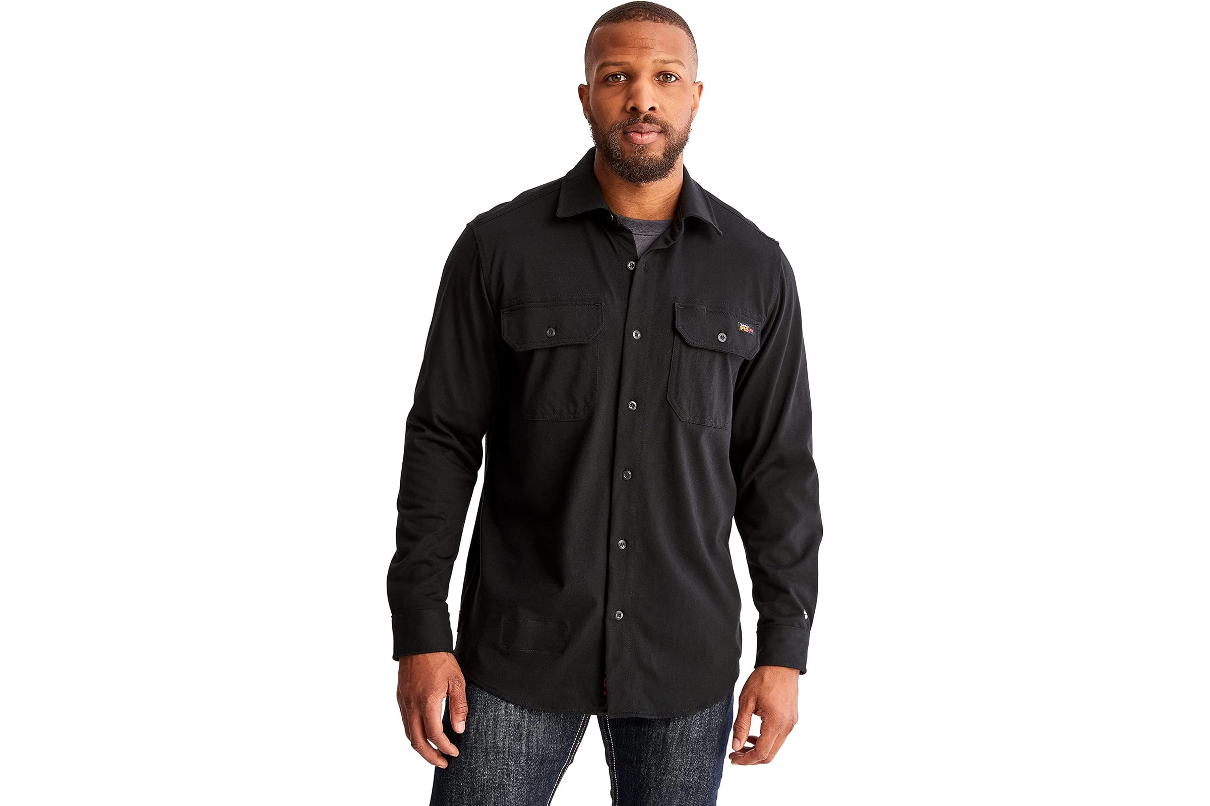 Timberland PRO Big - Tall FR Cotton Core Button Front Shirt 23590₽