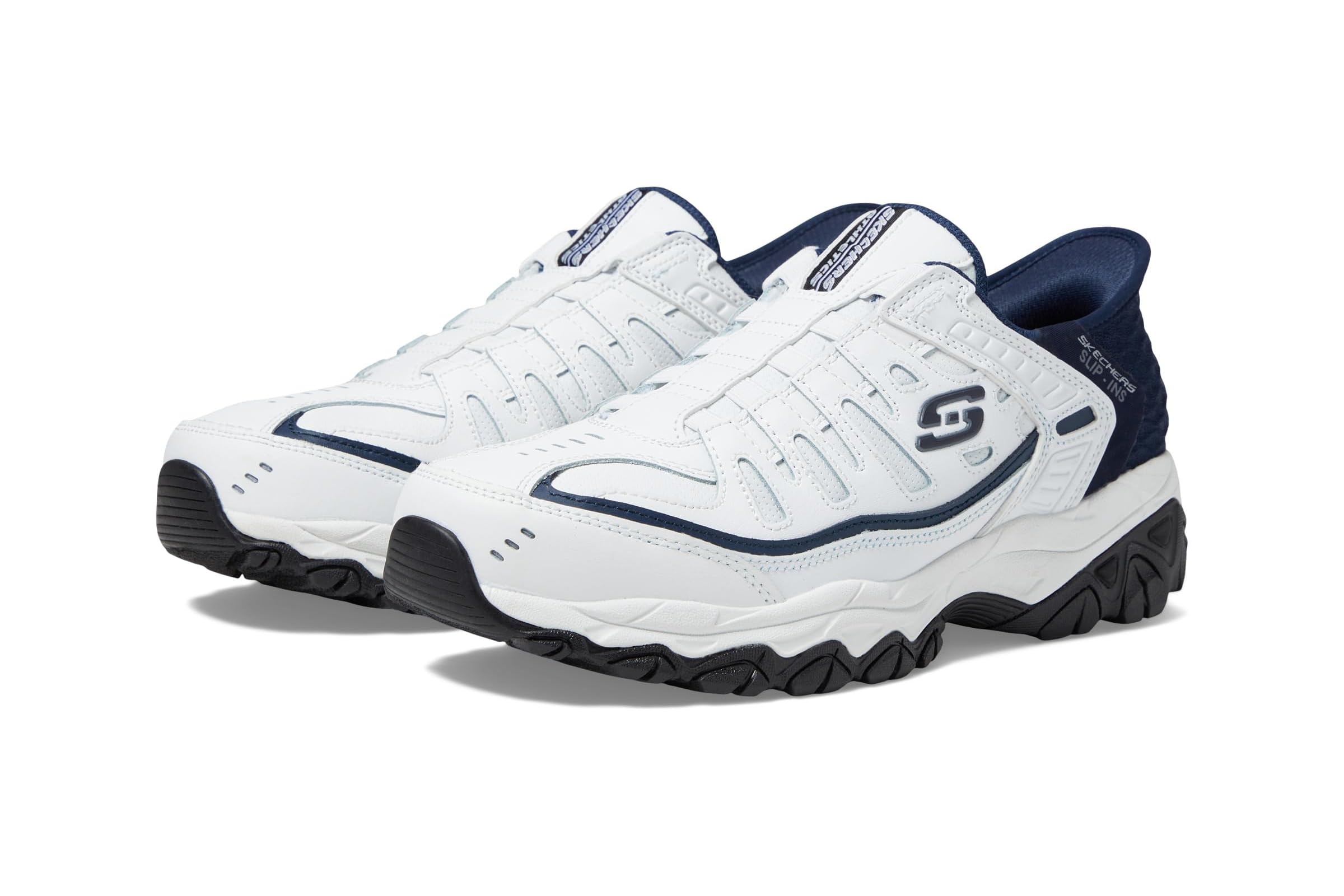 Мужские кроссовки SKECHERS Afterburn M Fit Grill Captain Hands Free Slip-Ins 16490₽