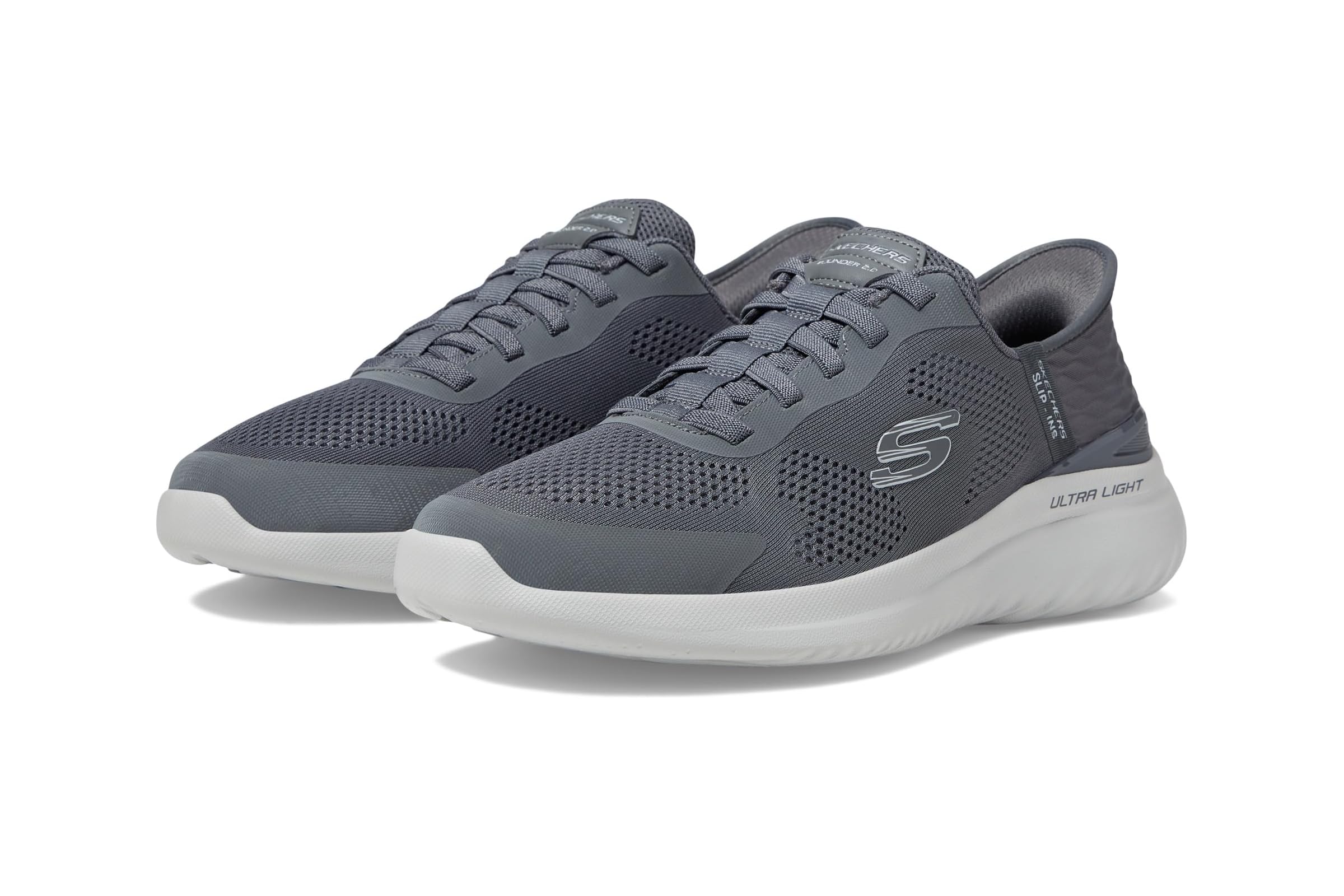 Мужские кроссовки SKECHERS Bounder 20 Emerged Hands Free Slip-Ins 15790₽