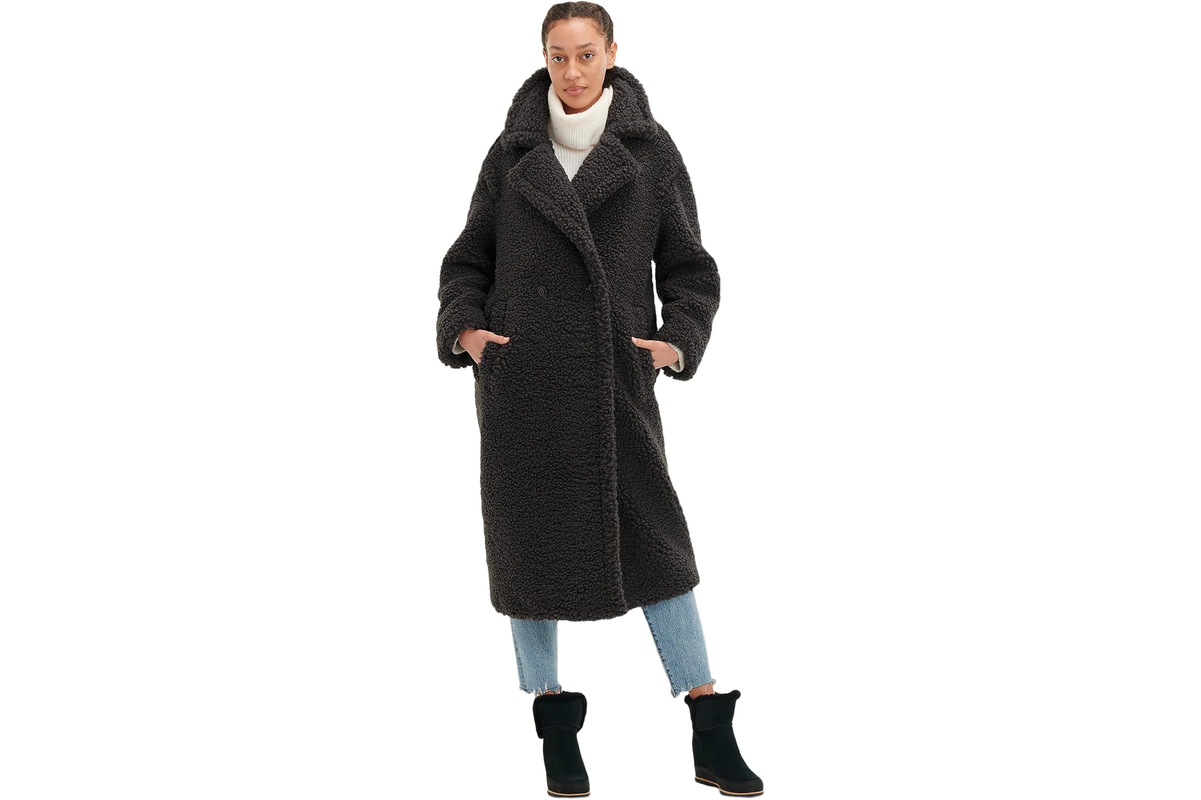 UGG Gertrude Long Teddy Coat 53490₽