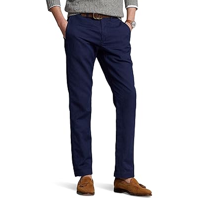 Брюки Polo Ralph Lauren Classic Fit Linen-Blend Pants