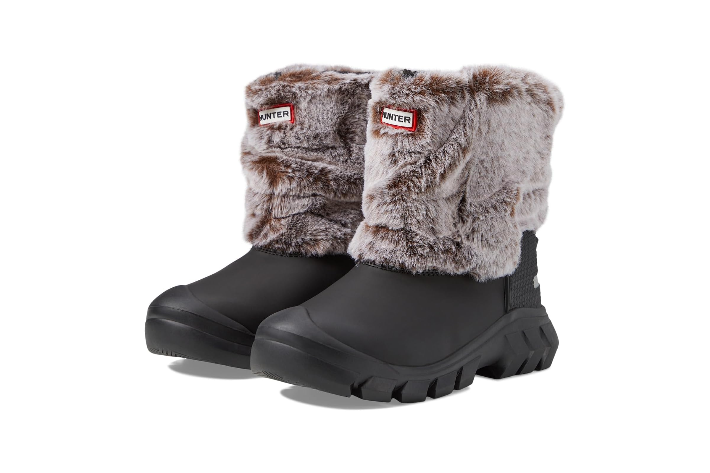 Hunter Kids Intrepid Faux Fur Snow Boot Little KidBig Kid 18090₽