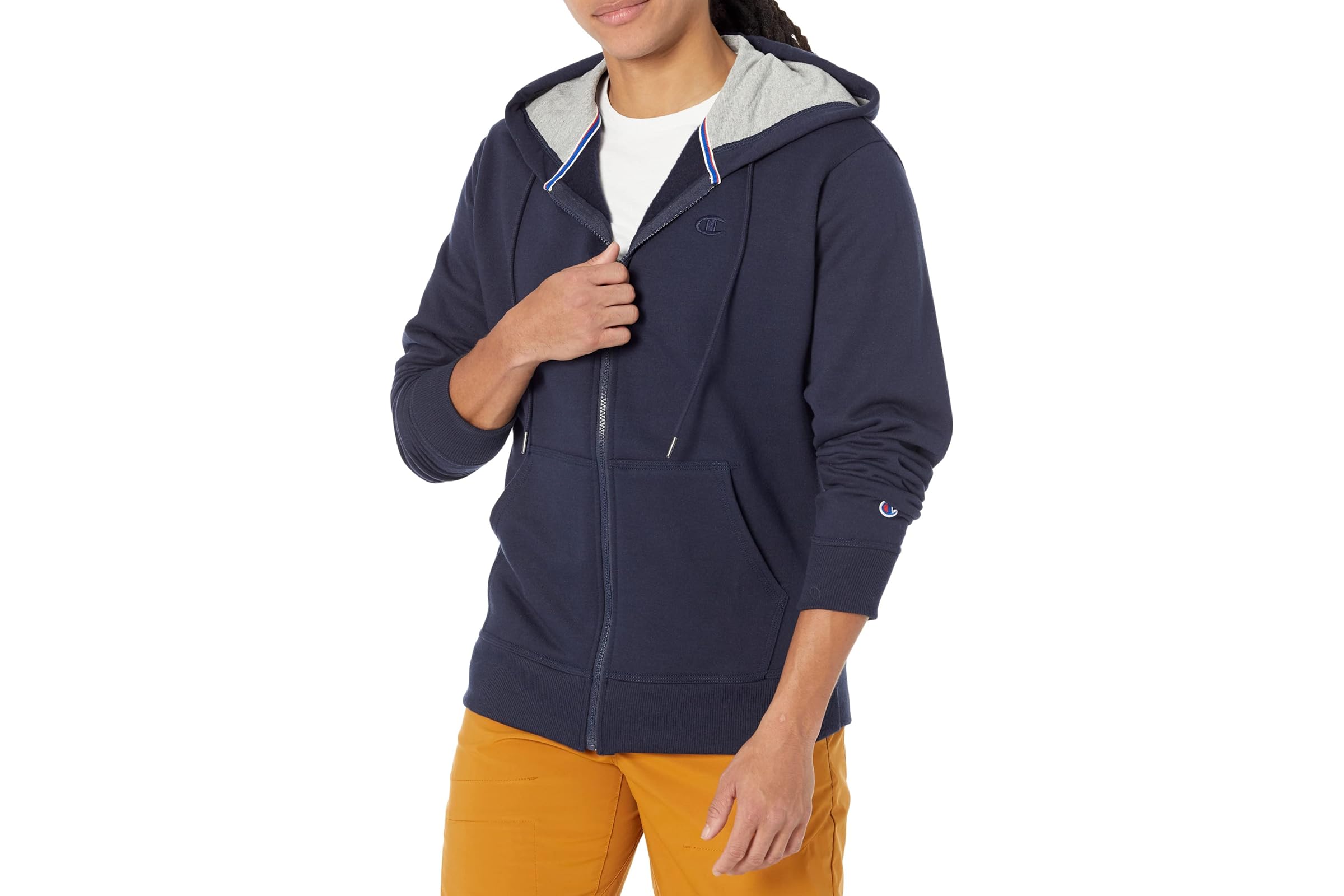 Мужская толстовка Champion Powerblend Fleece Full Zip Hoodie 8090₽