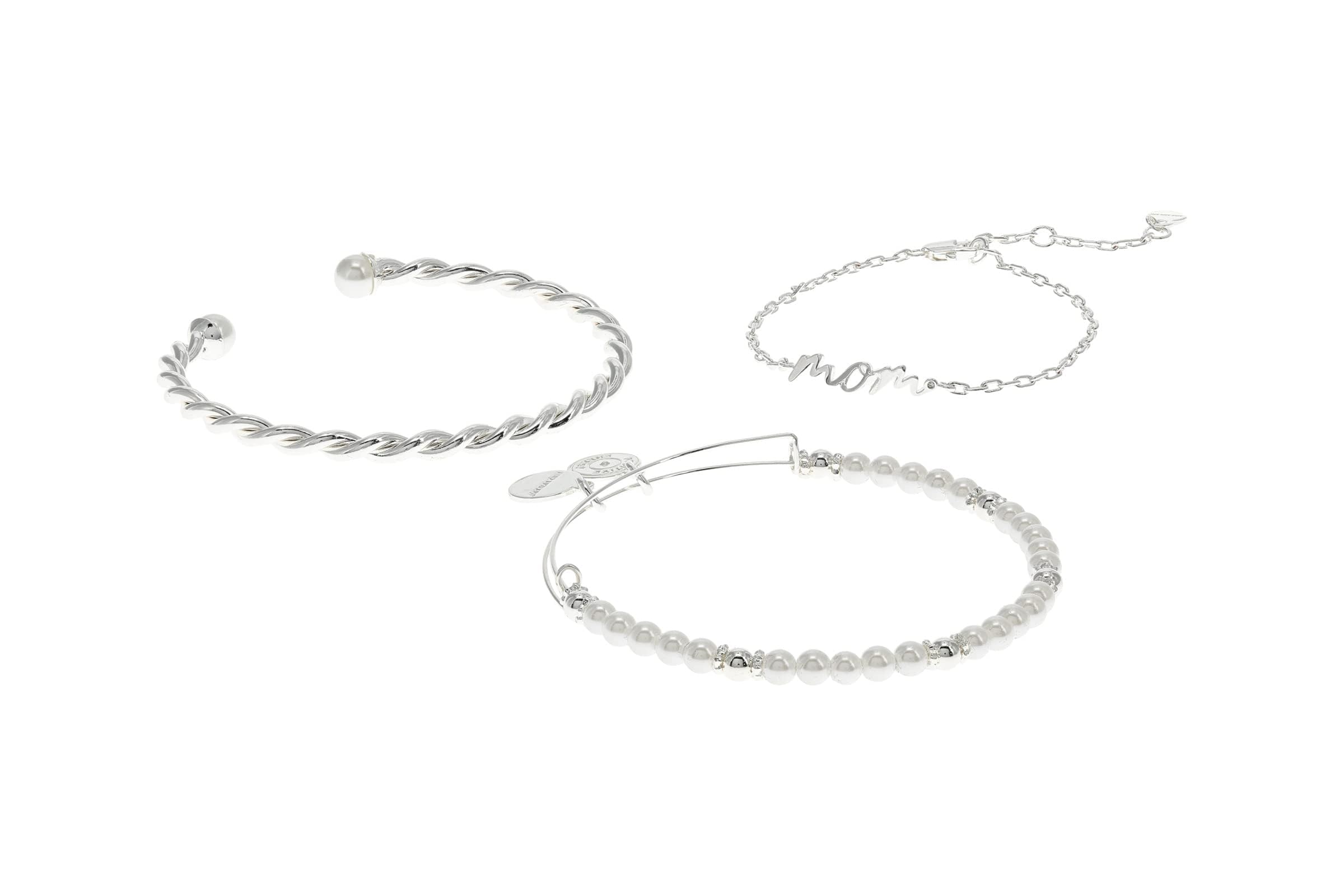 Alex and Ani Mom Set of 3 Bracelet