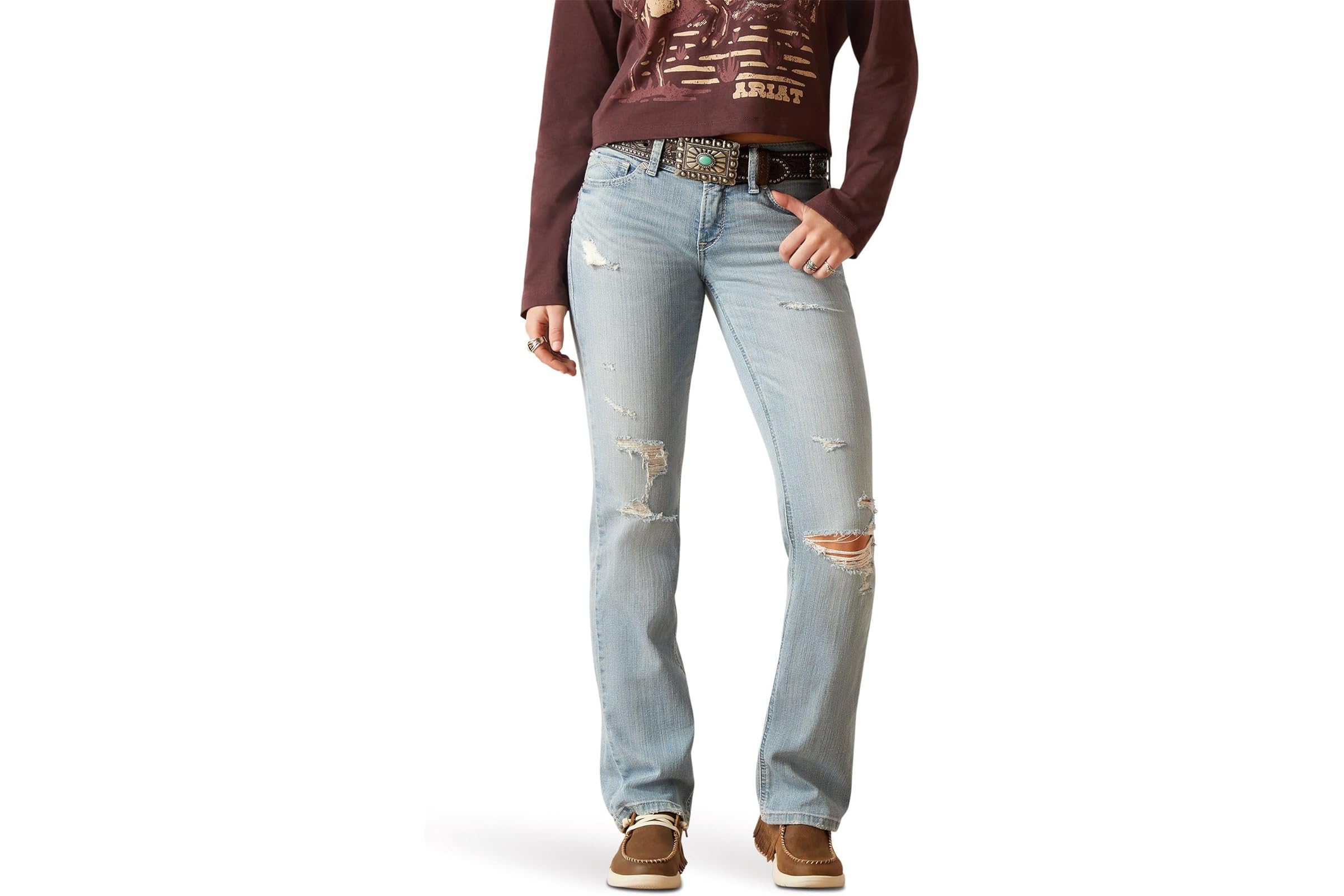 Ariat REAL Low Rise Lucy Straight in Colorado 11090₽