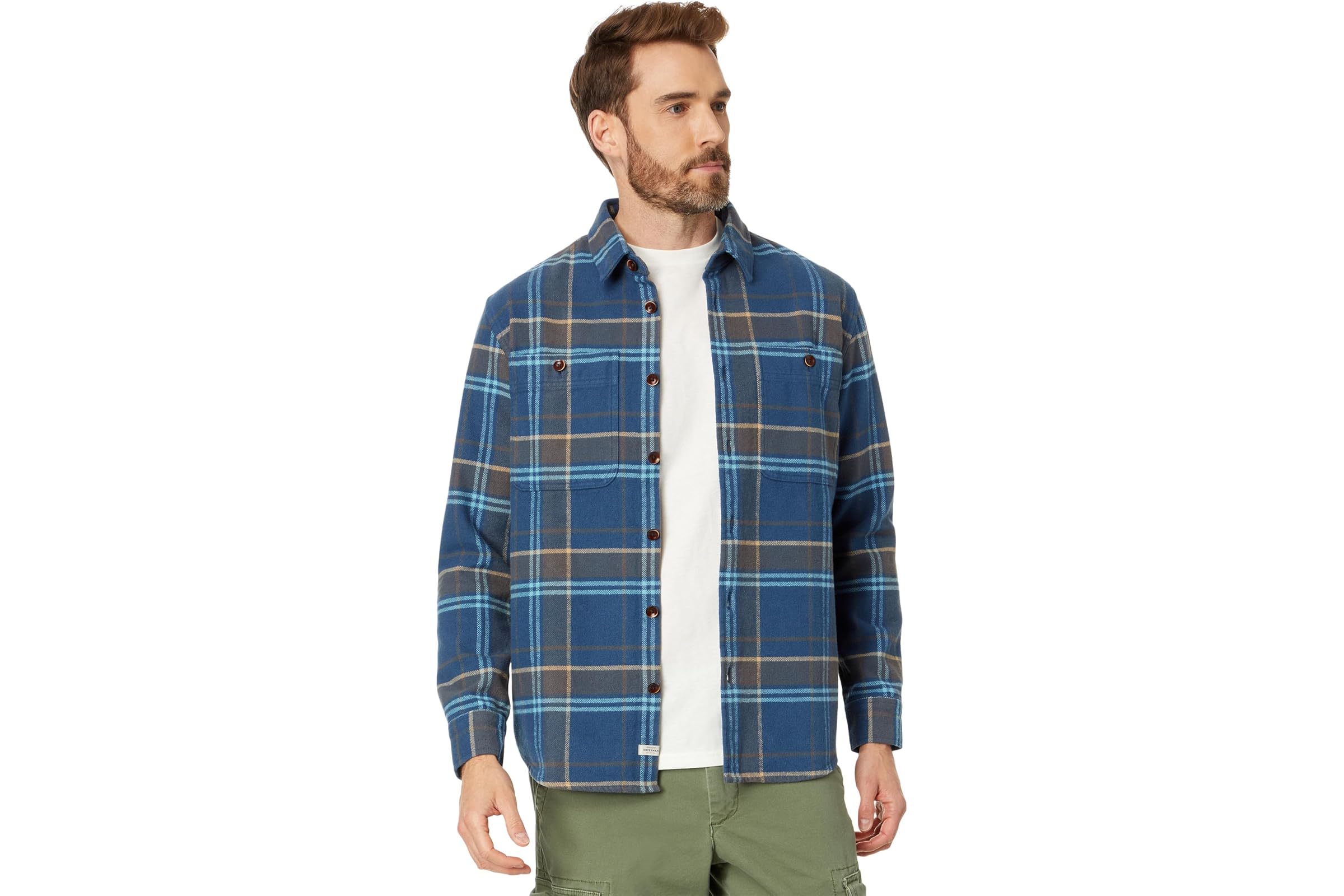 Quiksilver Waterman Lower Ridge Long Sleeve Flannel