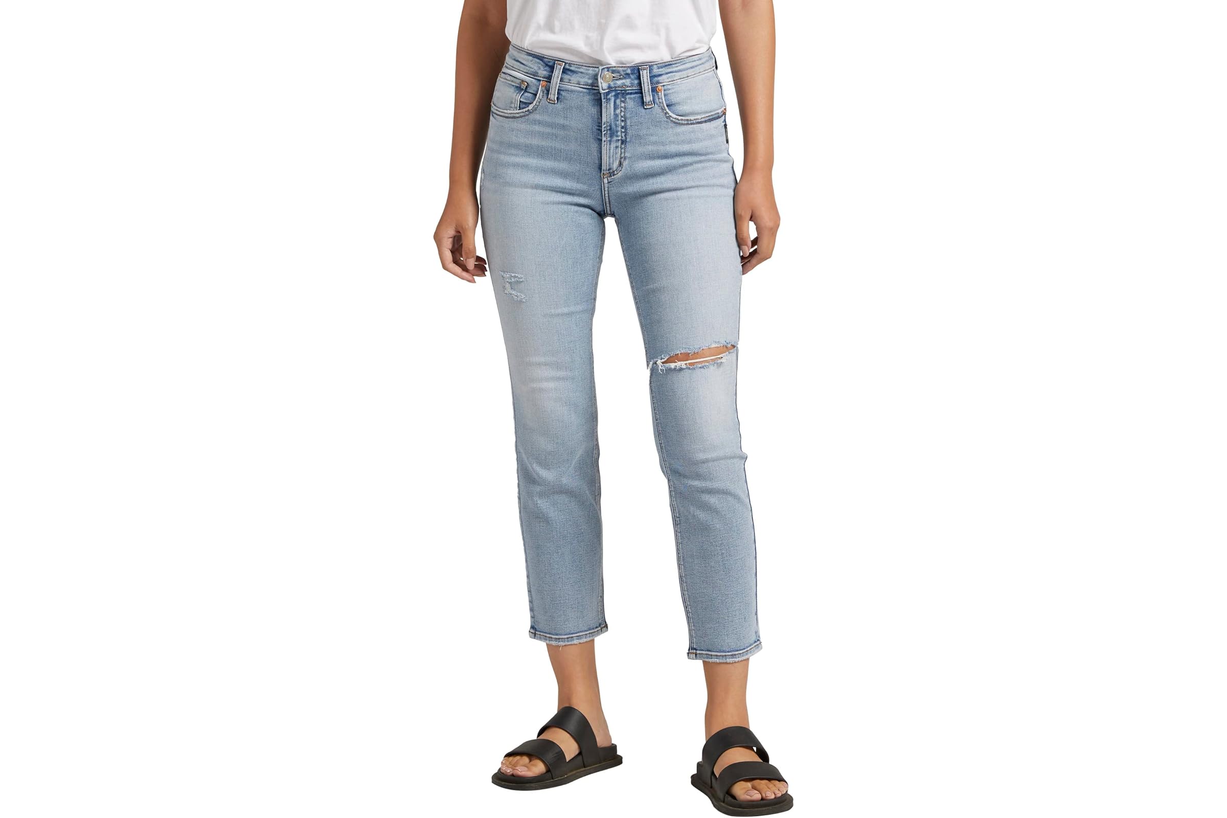 Silver Jeans Co Most Wanted Mid-Rise Ankle Jeans L63424ECF139 13990₽