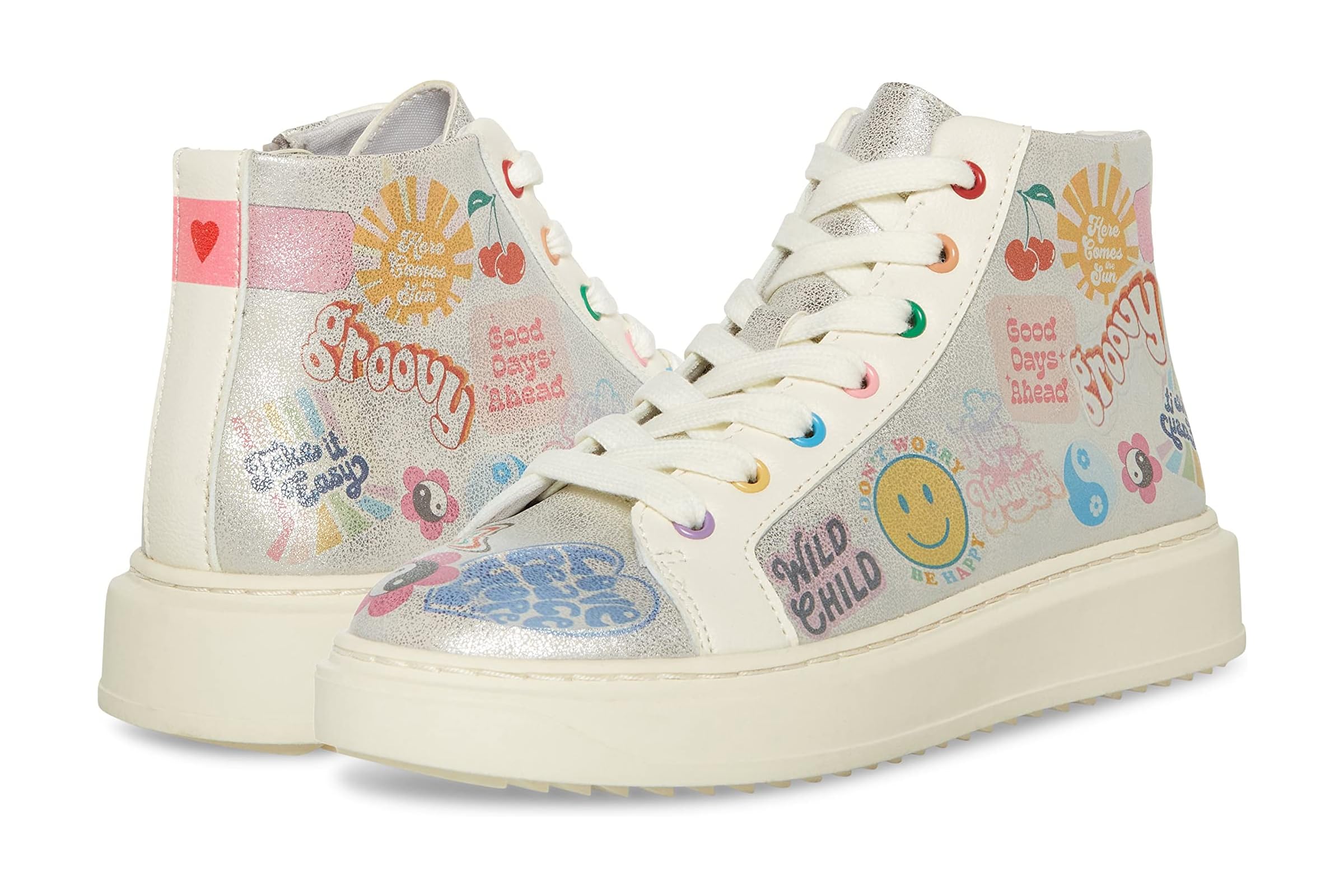 Женские кроссовки Steve Madden Kids Chipper (Little Kid/Big Kid)