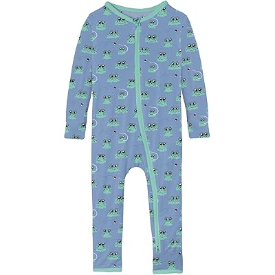 Пижама Kickee Pants Kids Print Coverall with Two-Way Zipper (Infant)