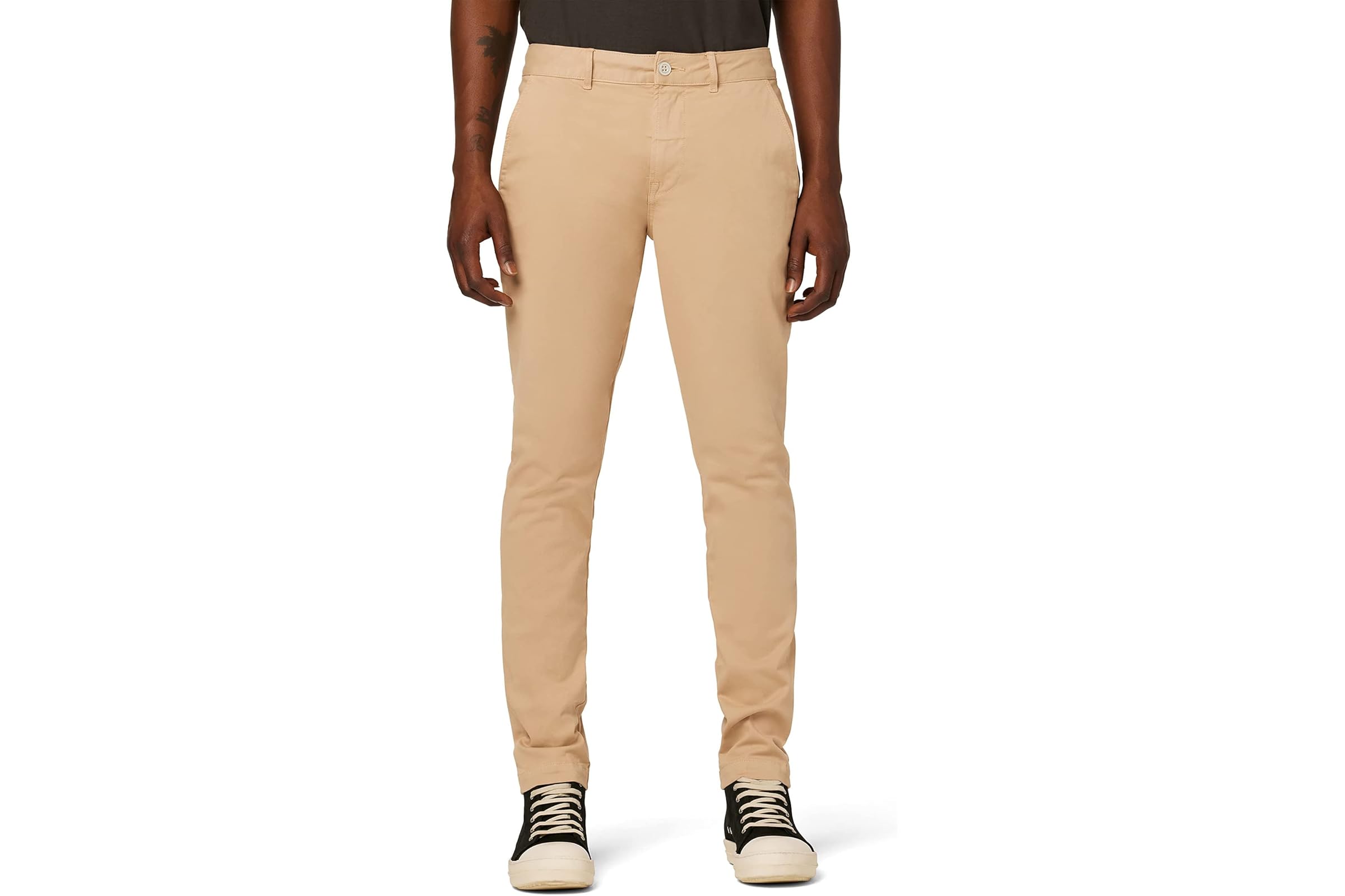 Hudson Jeans Classic Slim Straight Chino in Mocha