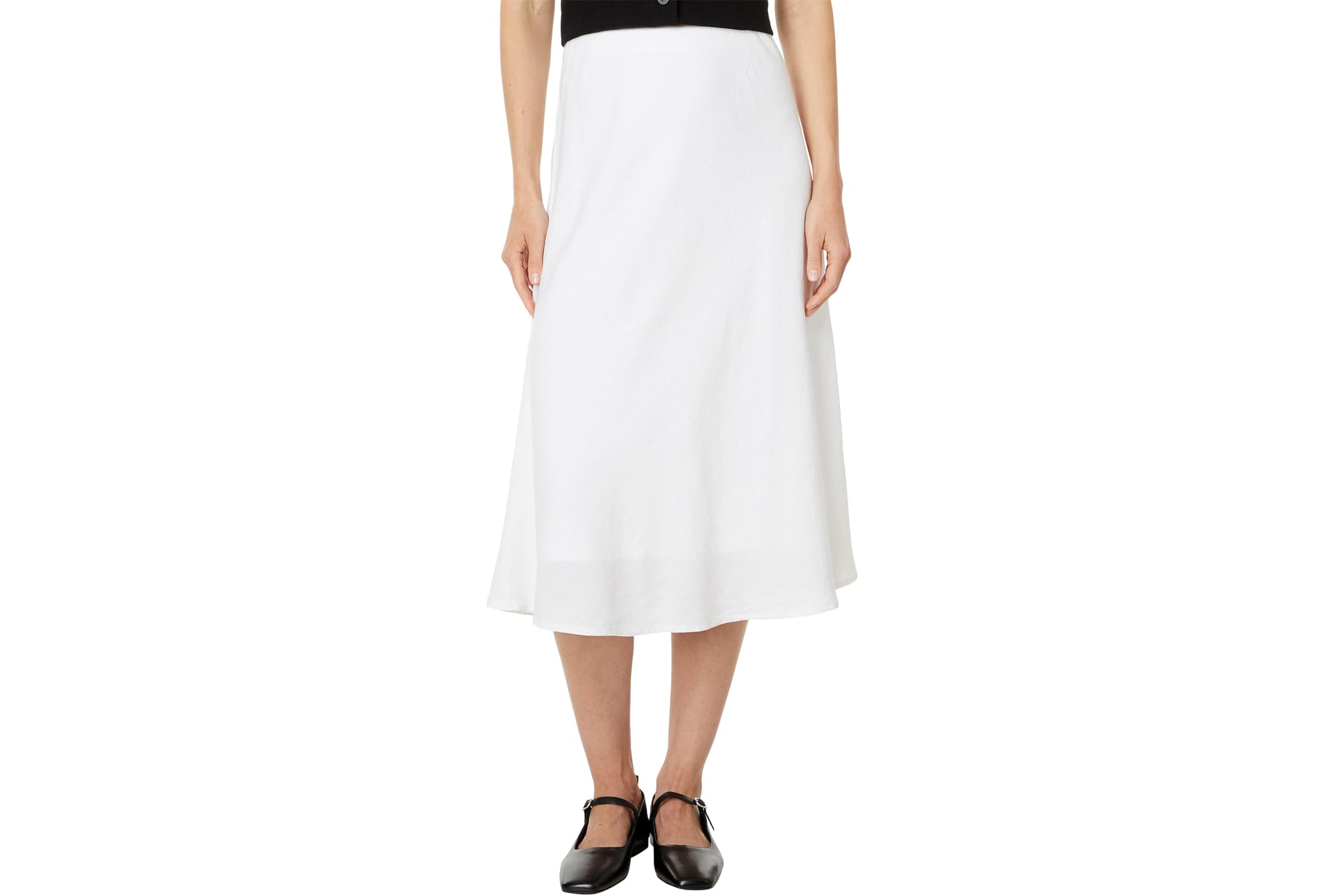 NICZOE Rumba Linen Slip Skirt