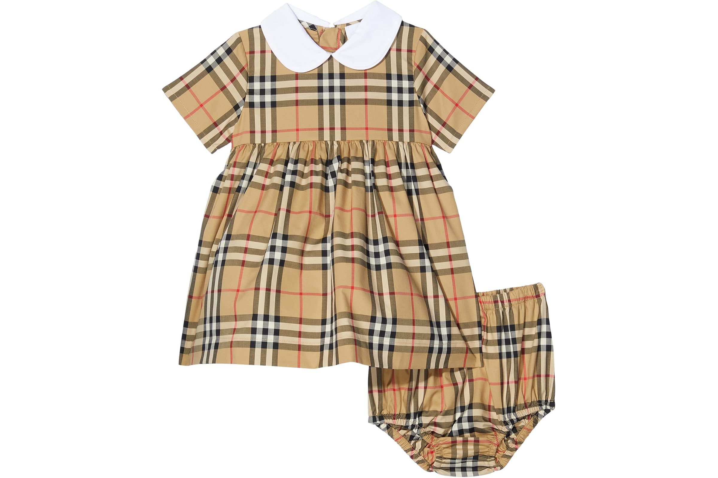 Burberry Kids Geraldine Check (Infant)