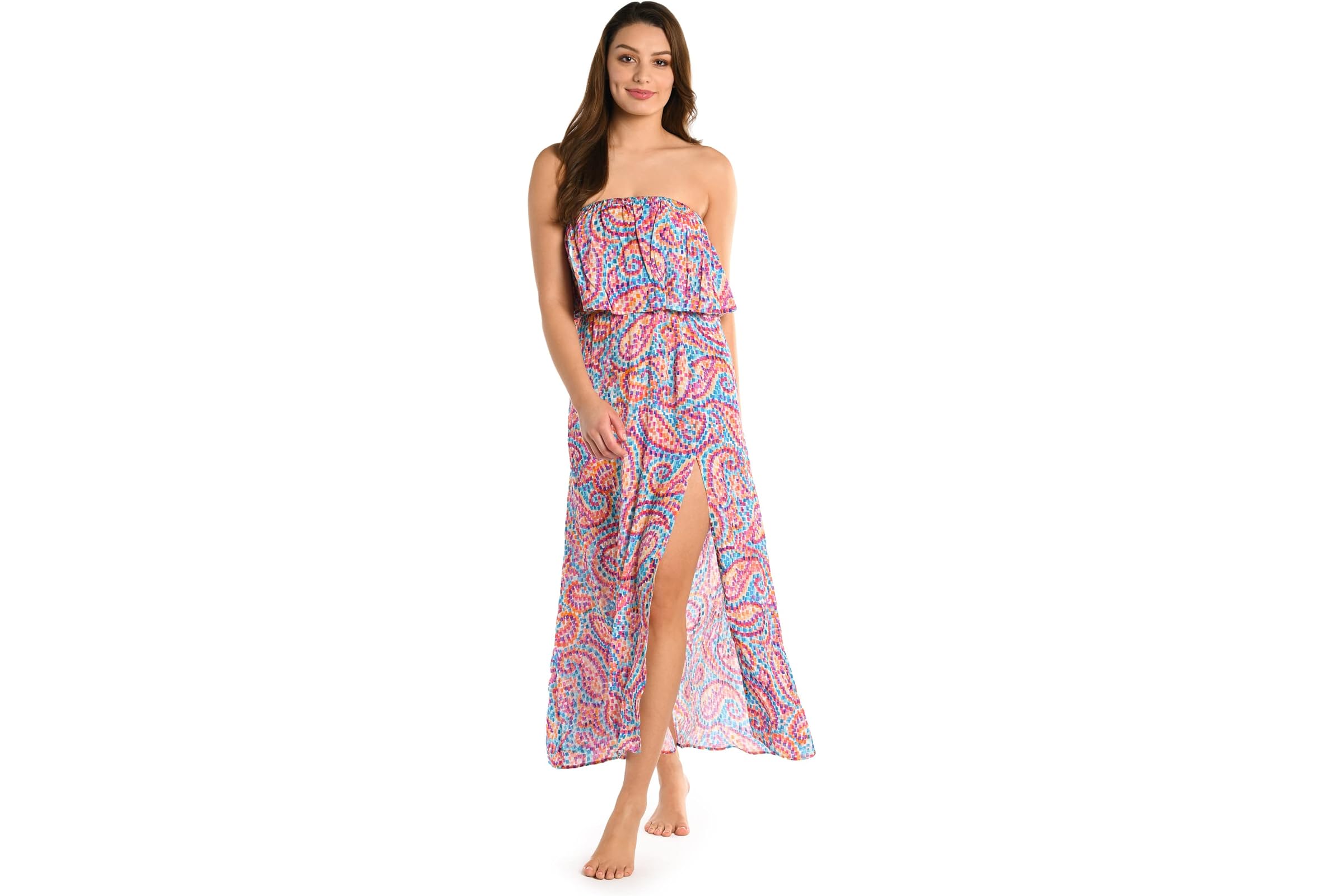 La Blanca Pebble Beach Bandeau Maxi Dress 19090₽