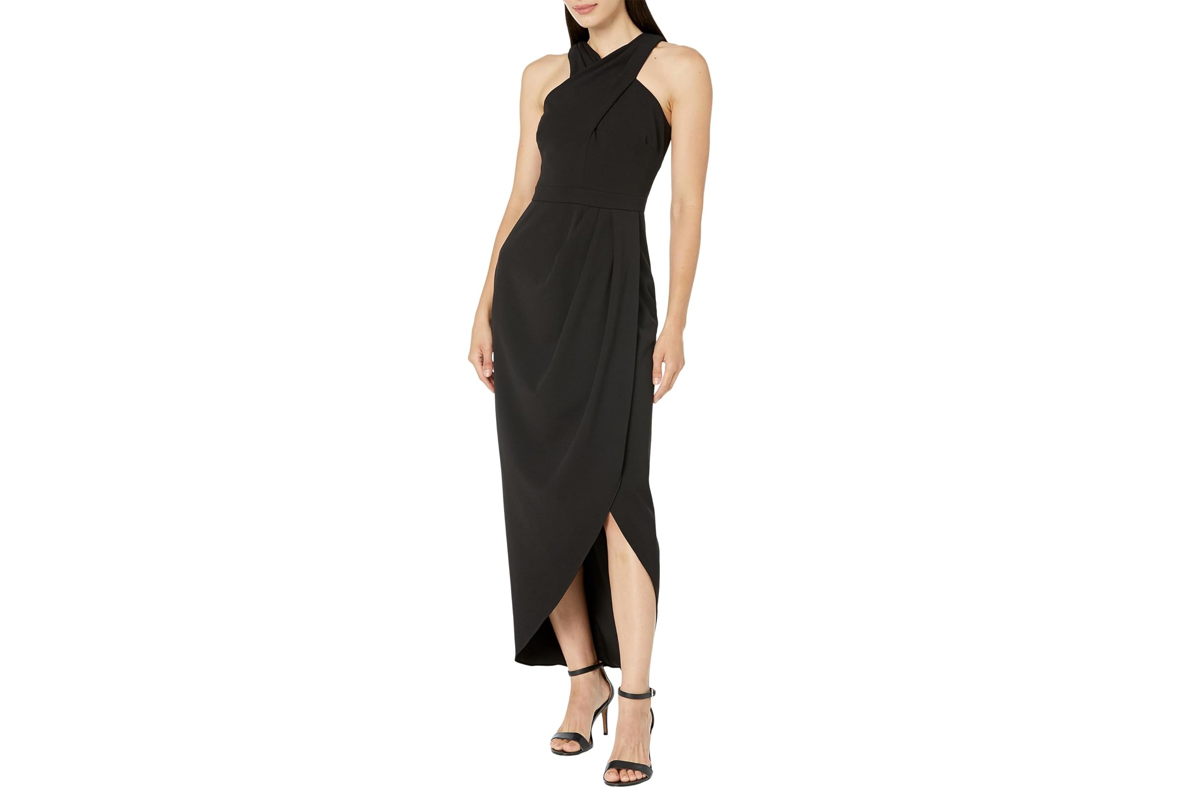 XSCAPE Scuba Crepe Halter Wrap
