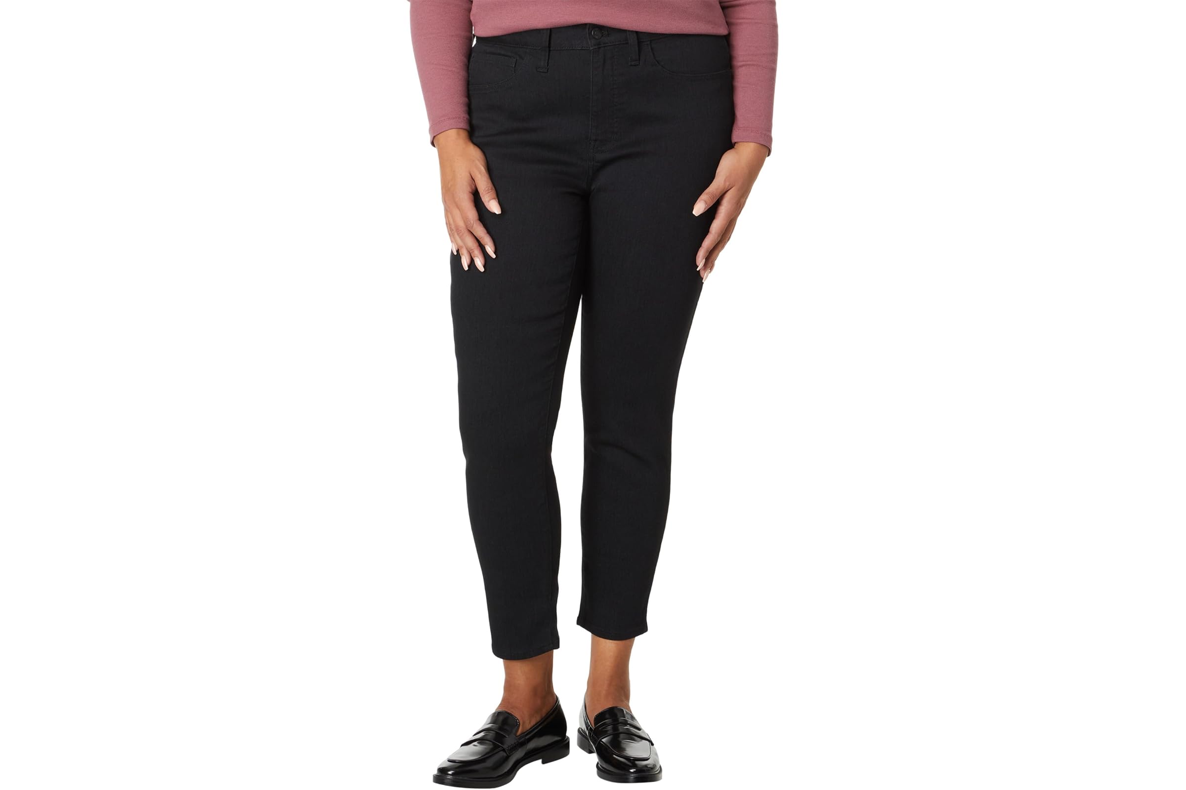 Madewell Plus 9 Mid-Rise Roadtripper Skinny Jeans in Bennett Wash 15290₽