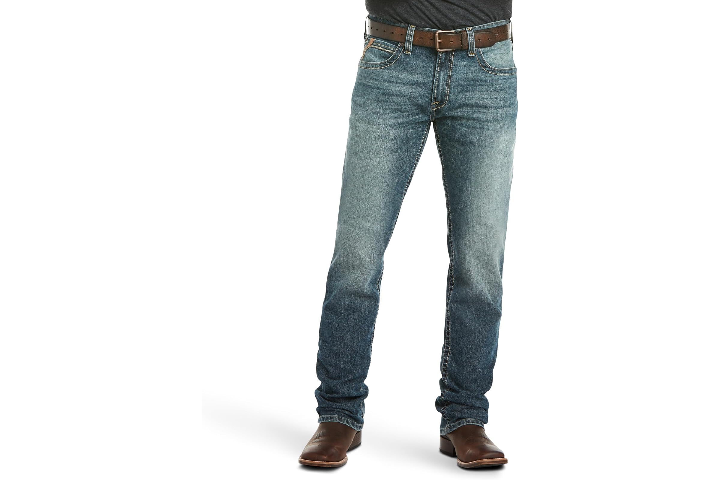 Ariat M4 Low Rise Stretch Stockton Stackable Straight Leg in Kentucky 17890₽