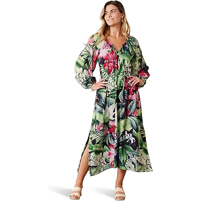 Платье Tommy Bahama Celebration Tropical Long Sleeve Maxi