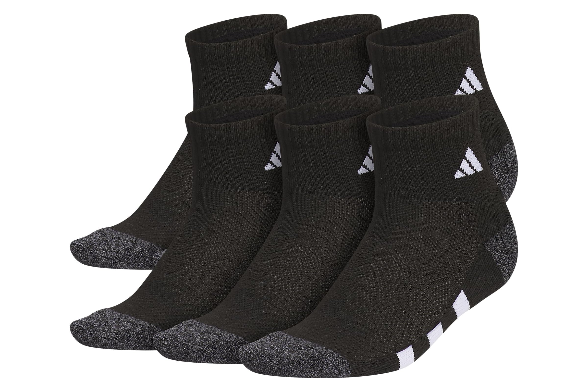 Носки adidas Kids Athletic Cushioned 6-Pack Quarter Little KidBig KidAdult 2390₽