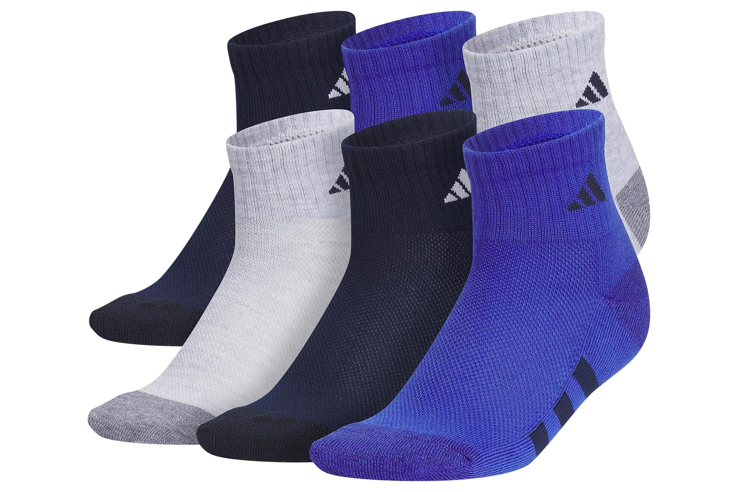 adidas Kids Athletic Cushioned 6-Pack Quarter Little KidBig KidAdult 3490₽