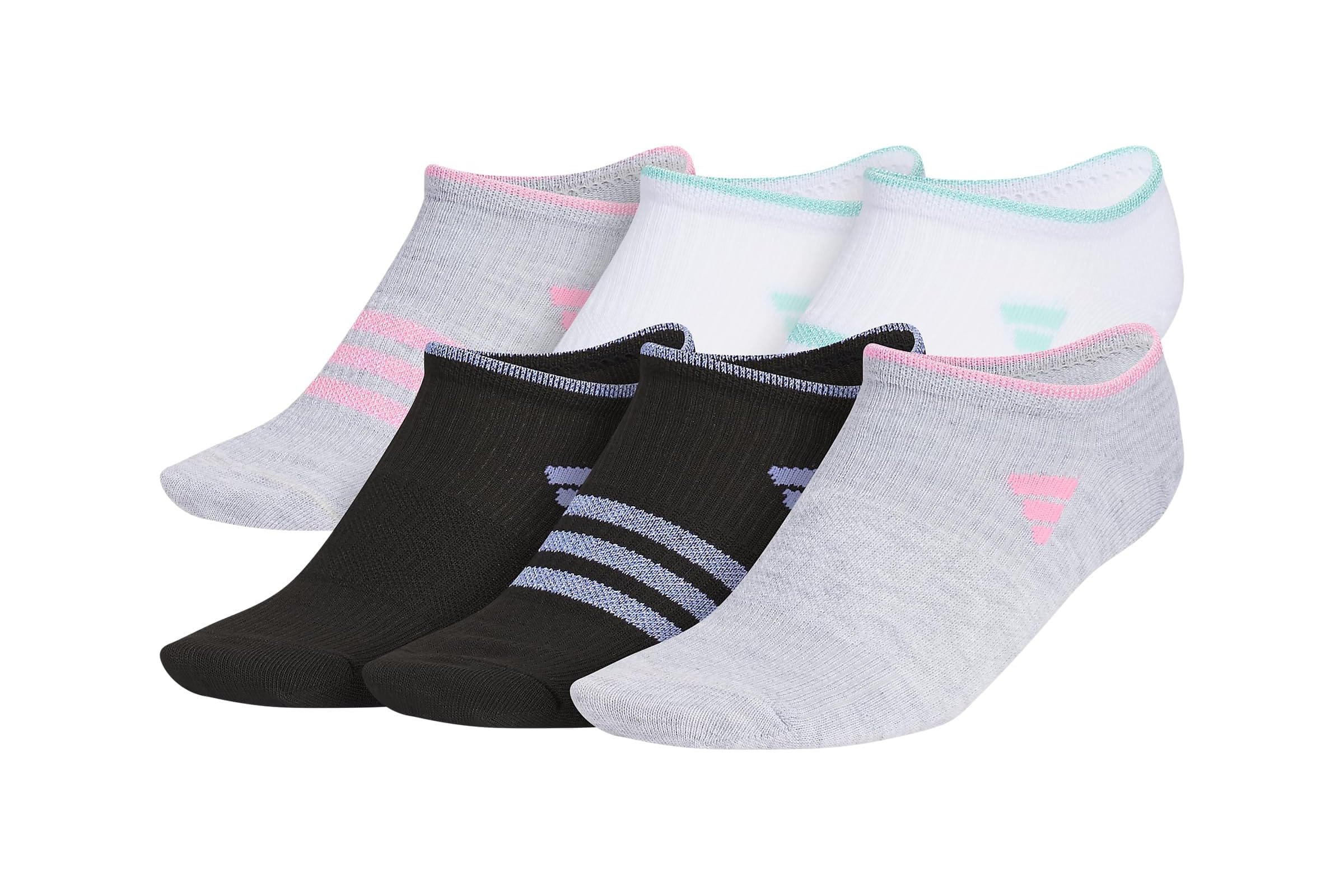 adidas Kids Superlite 30 6-Pack No Show ToddlerLittle KidBig KidAdult 2890₽