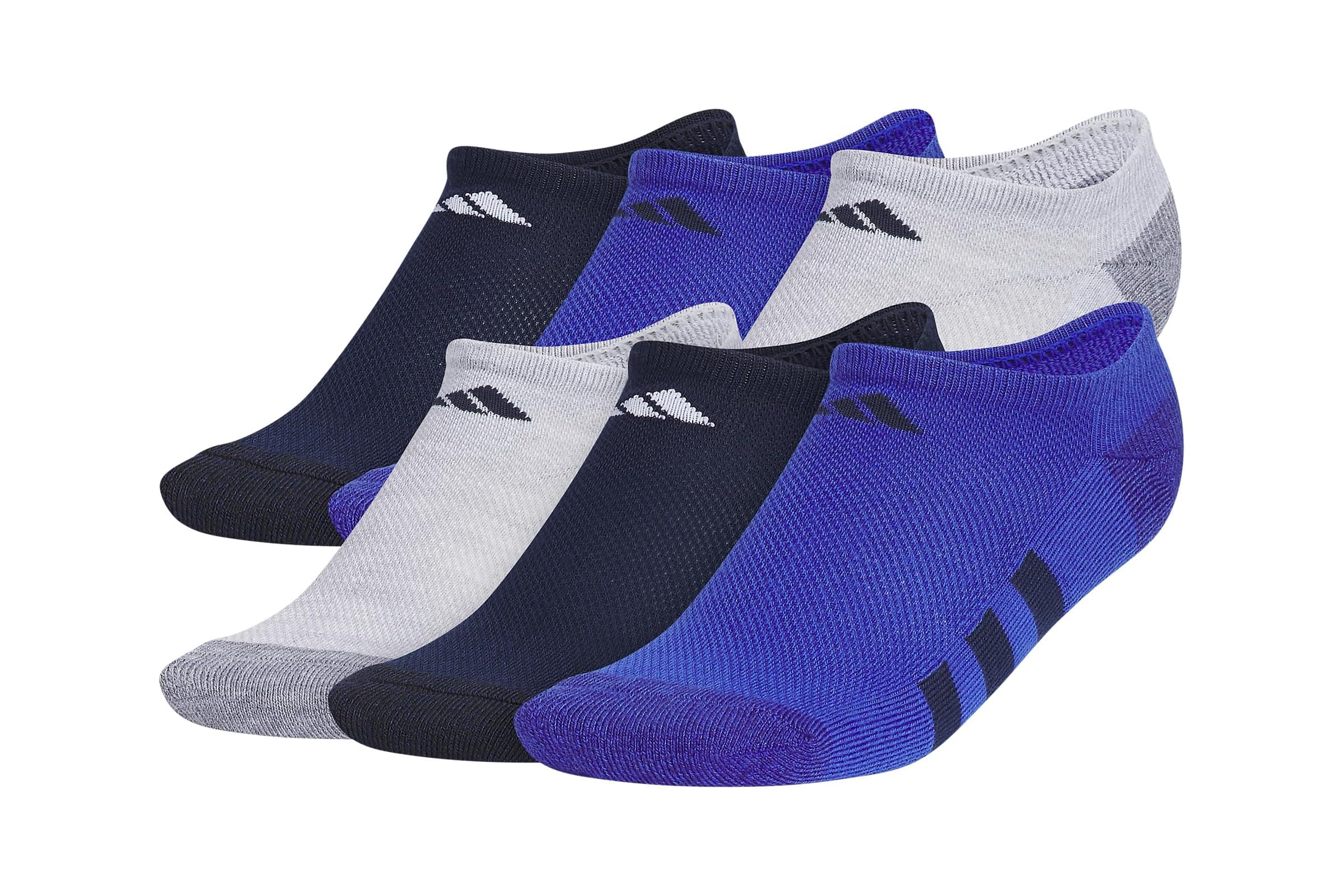 Носки adidas Kids Athletic Cushioned 6-Pack No Show Little KidBig KidAdult 2890₽