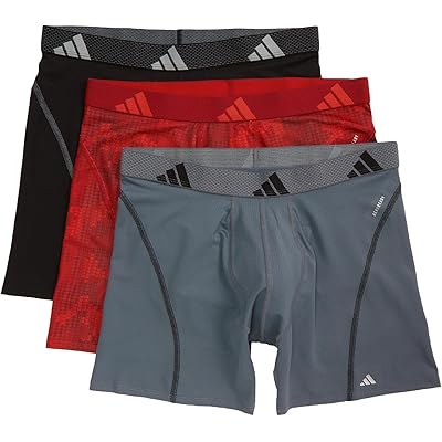 adidas Performance Mesh Graphic Boxer Brief 3-Pack