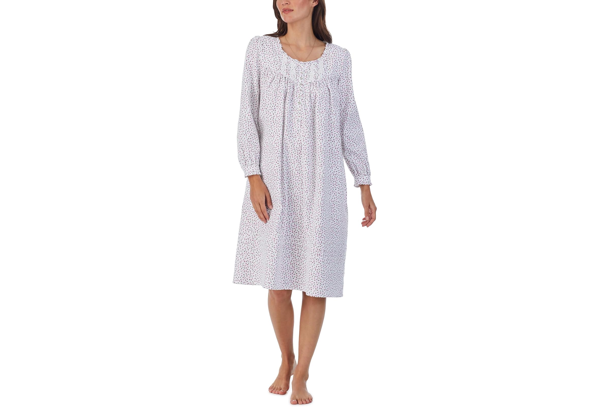 Eileen West Cotton Flannel Long Sleeve Waltz Gown 10290₽