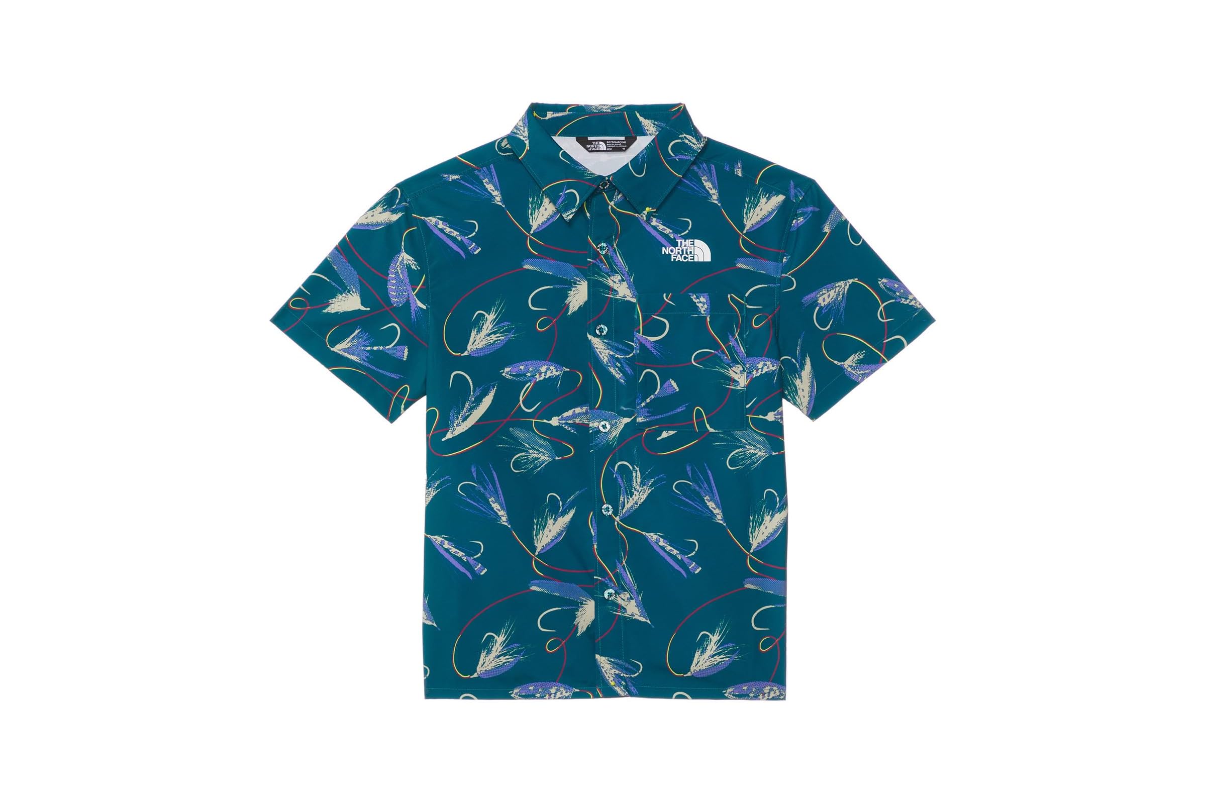 The North Face Kids Short Sleeve Amphibious Button-Down Little KidsBig Kids 8990₽