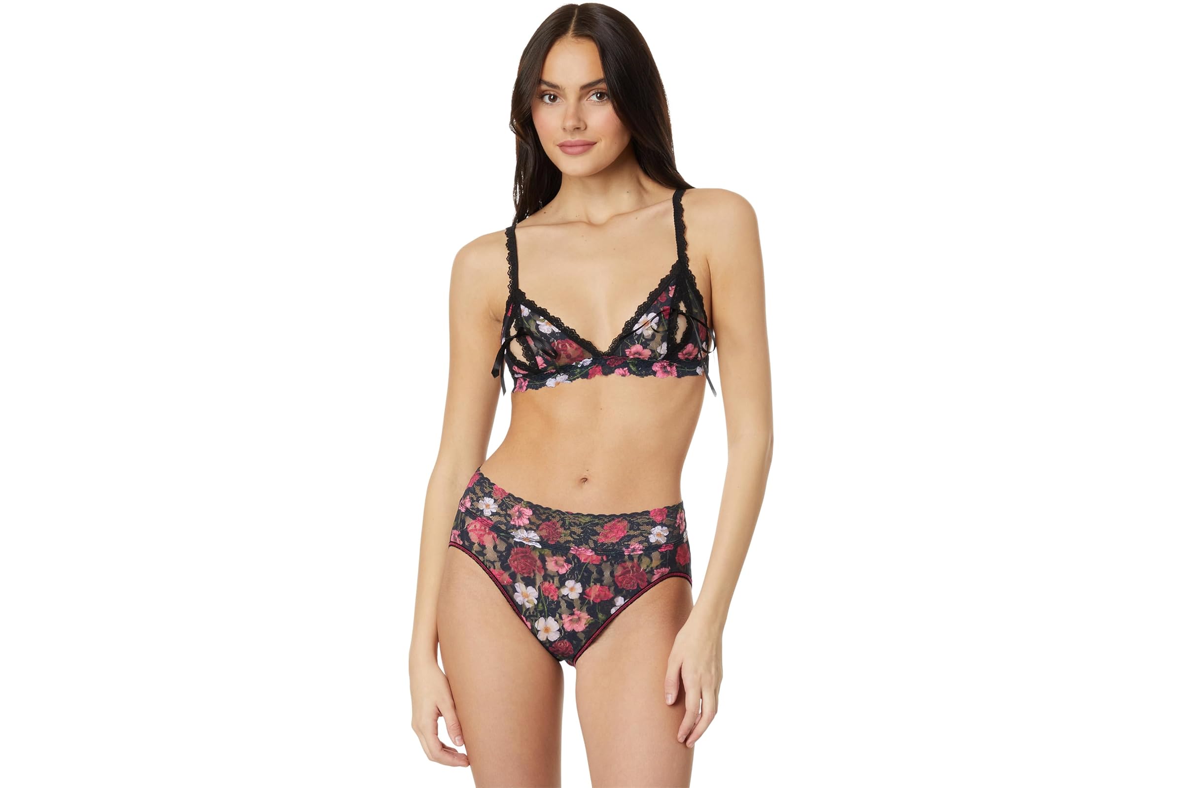 Hanky Panky Papillion Rose Open Bralette