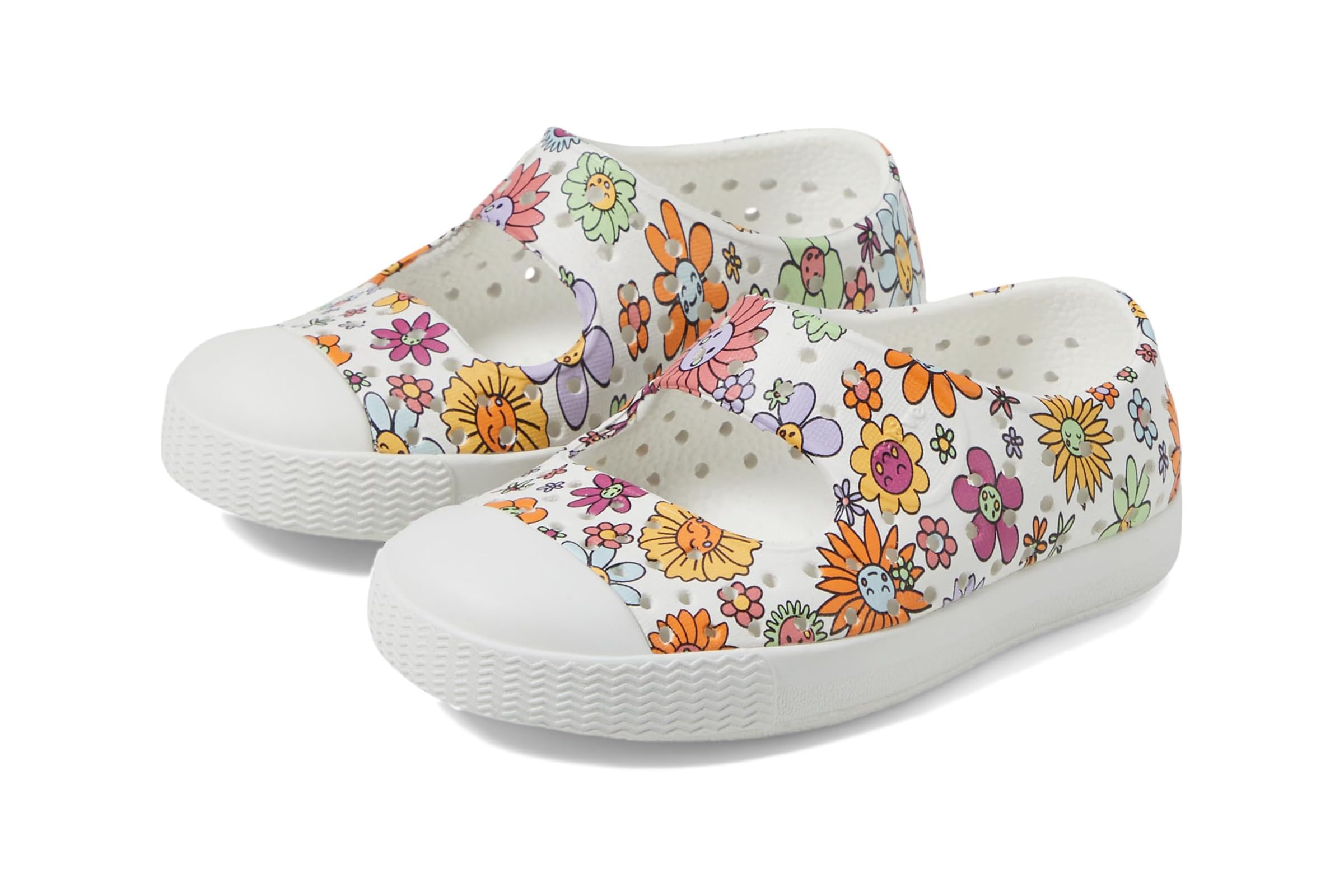 Женские кроссовки Native Shoes Kids Jefferson Juniper Print Toddler 7390₽