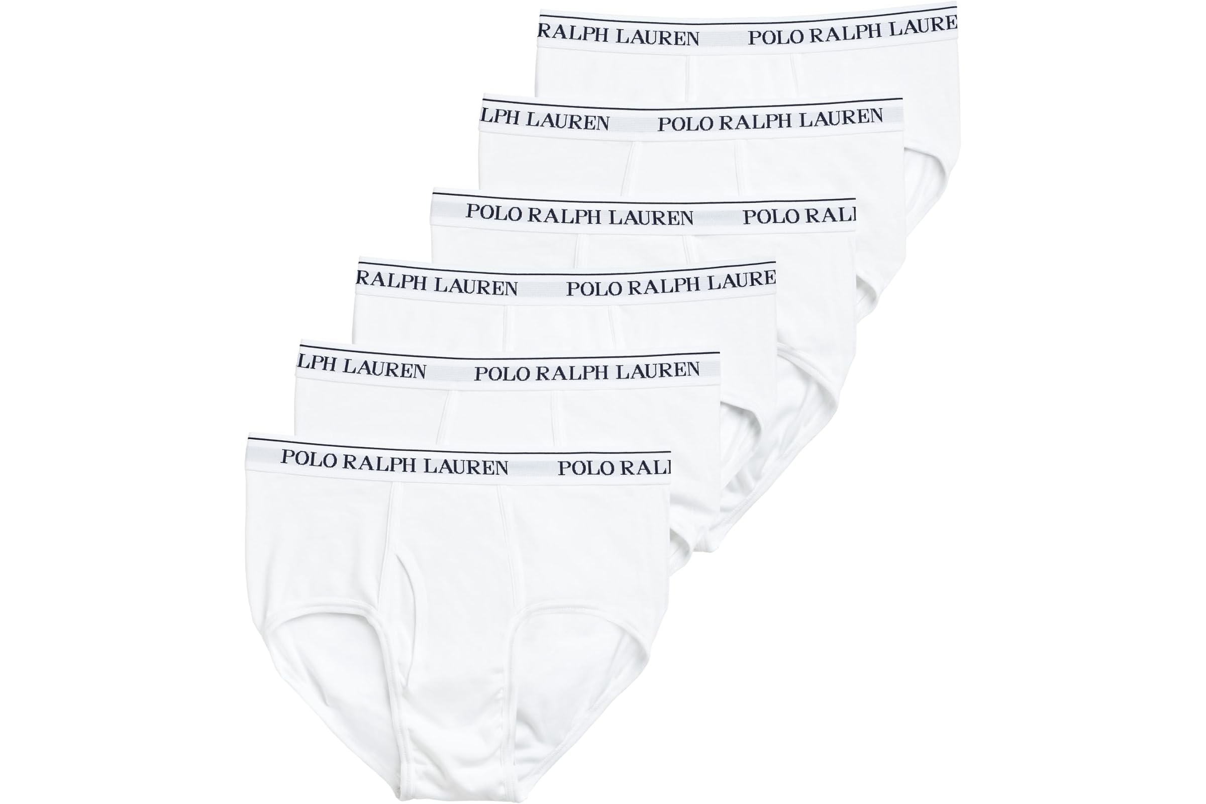 Polo Ralph Lauren 6-Pack Classic Fit Cotton Mid-Rise Briefs 13890₽