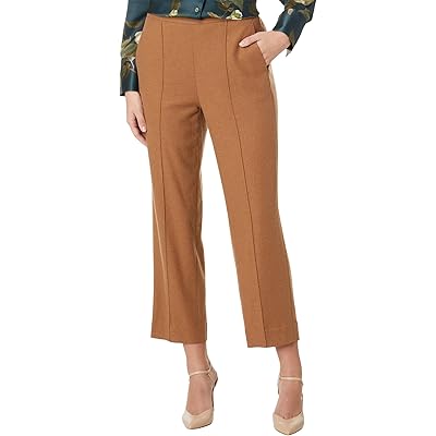 Брюки Vince Brushed Wool Mid-Rise Easy Pull-On Pants