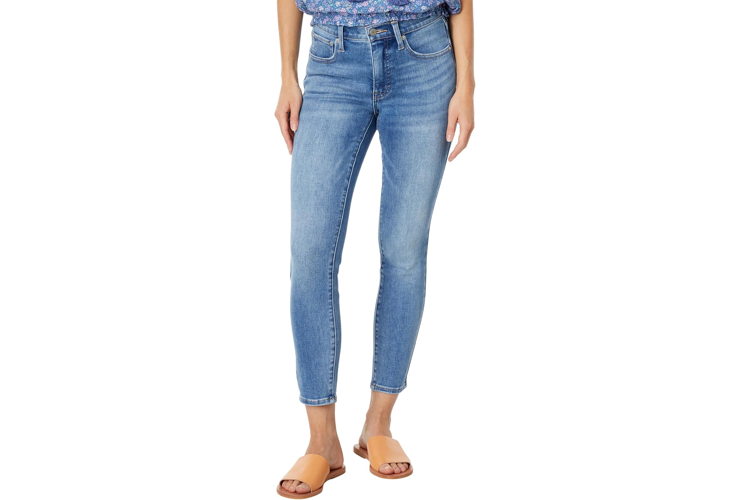 Lucky Brand Bridgette High-Rise Skinny Jeans in Wanderer 14090₽