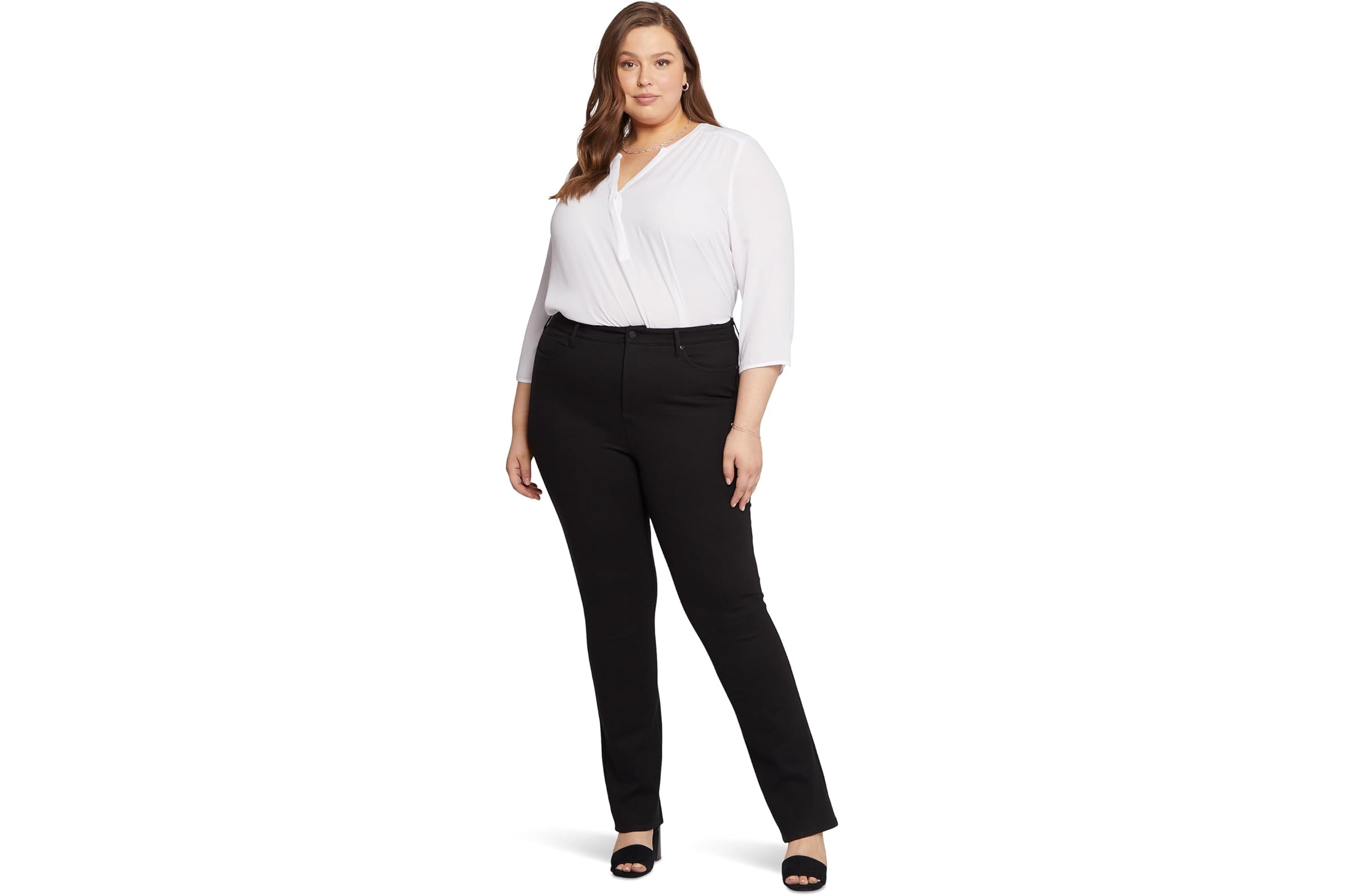 NYDJ Plus Size Marilyn Straight 15990₽