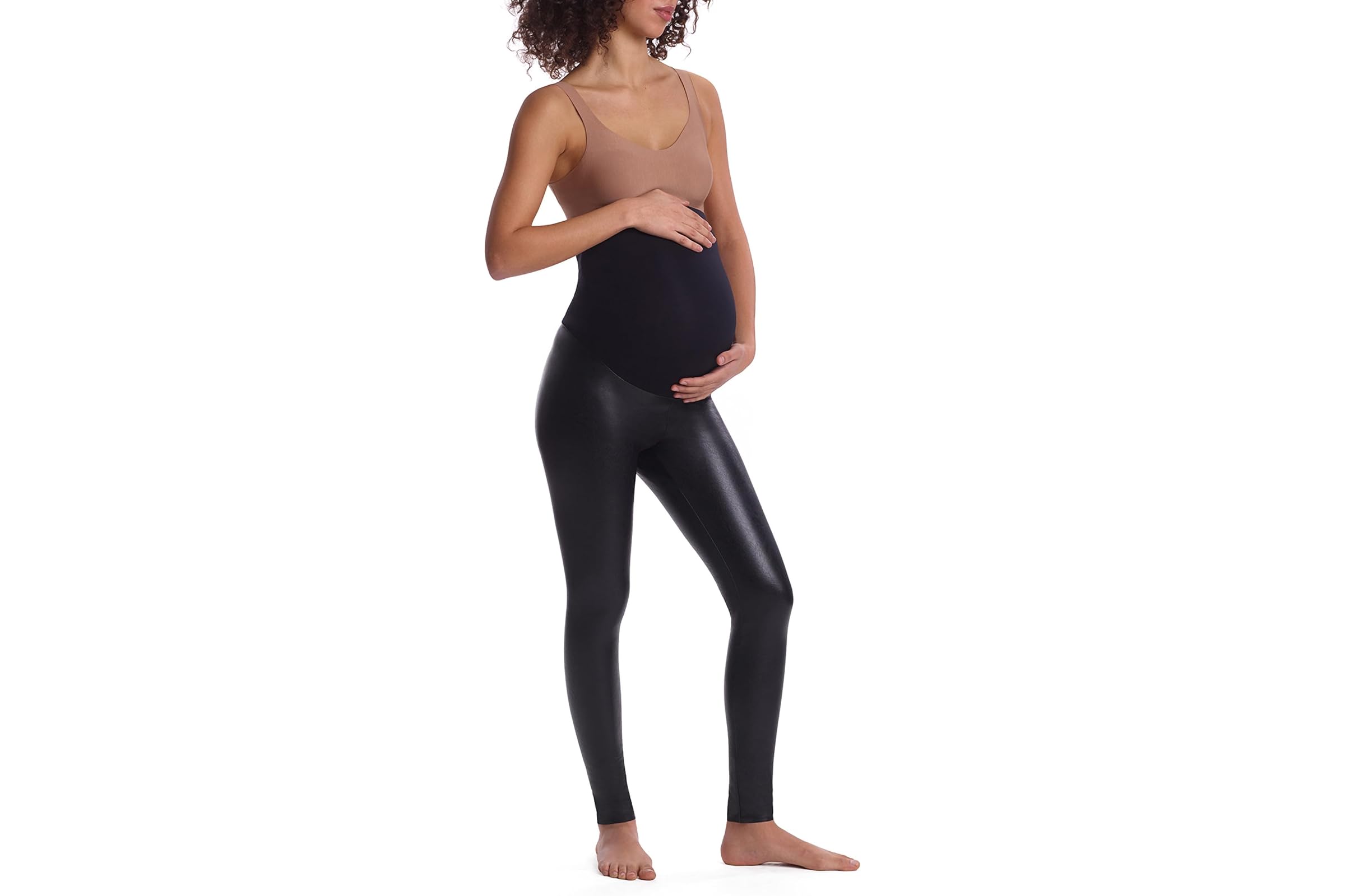 Commando Faux Leather Maternity Leggings SLG89 25490₽