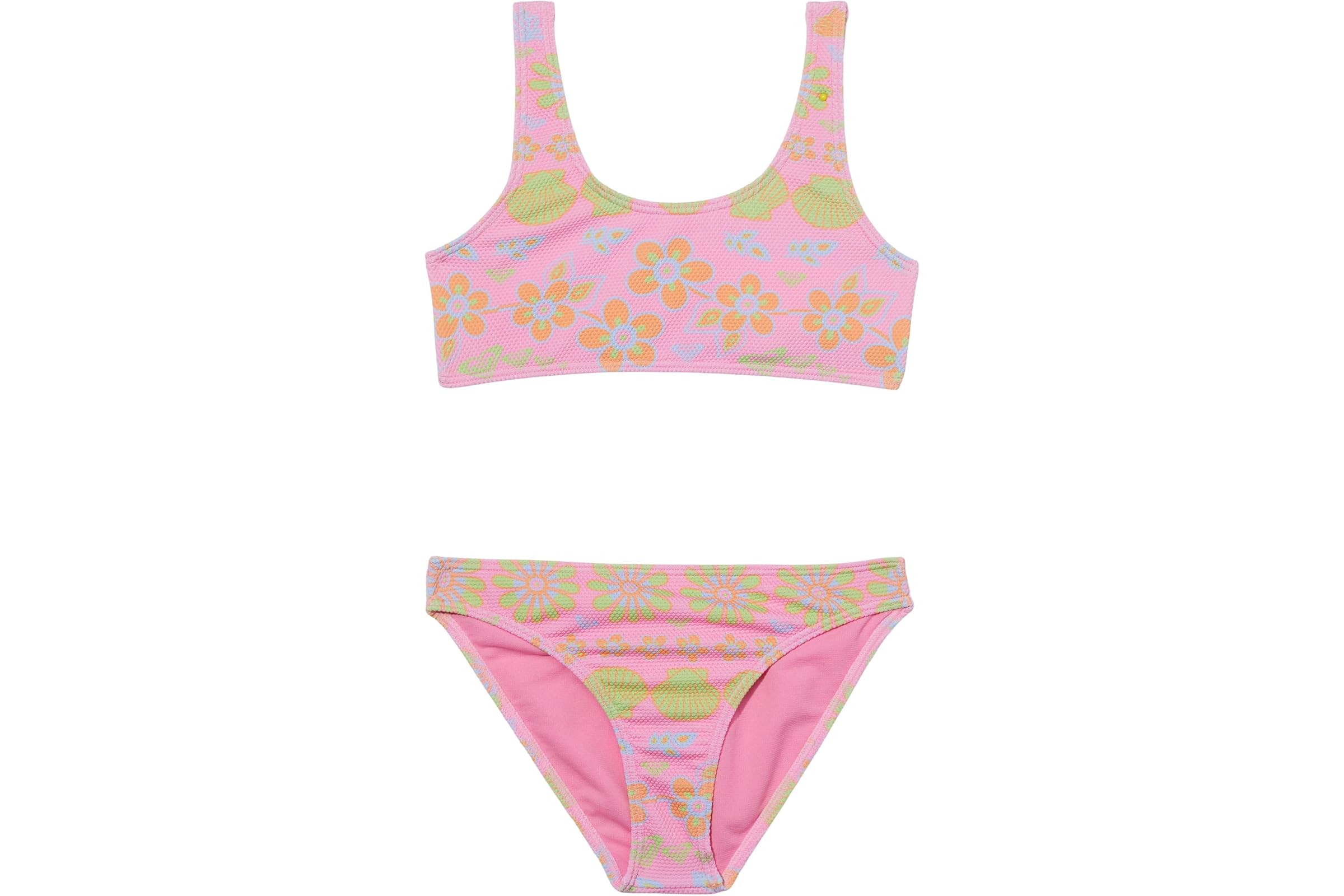 Roxy Kids Beach Day Together Bralette Swimsuit Set ToddlerLittle KidsBig Kids 5890₽