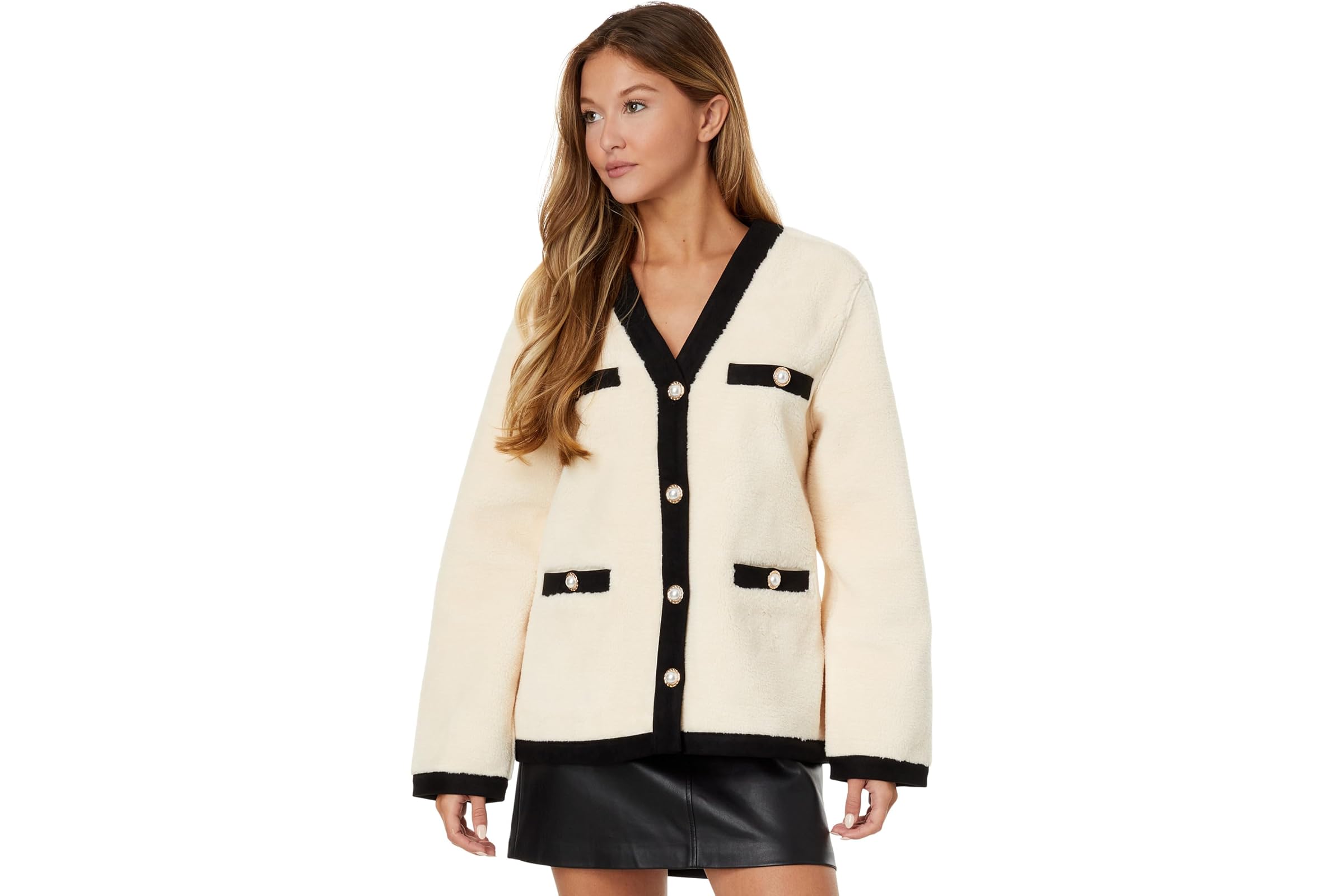 English Factory Shearing Jacket with Buttons 25790₽